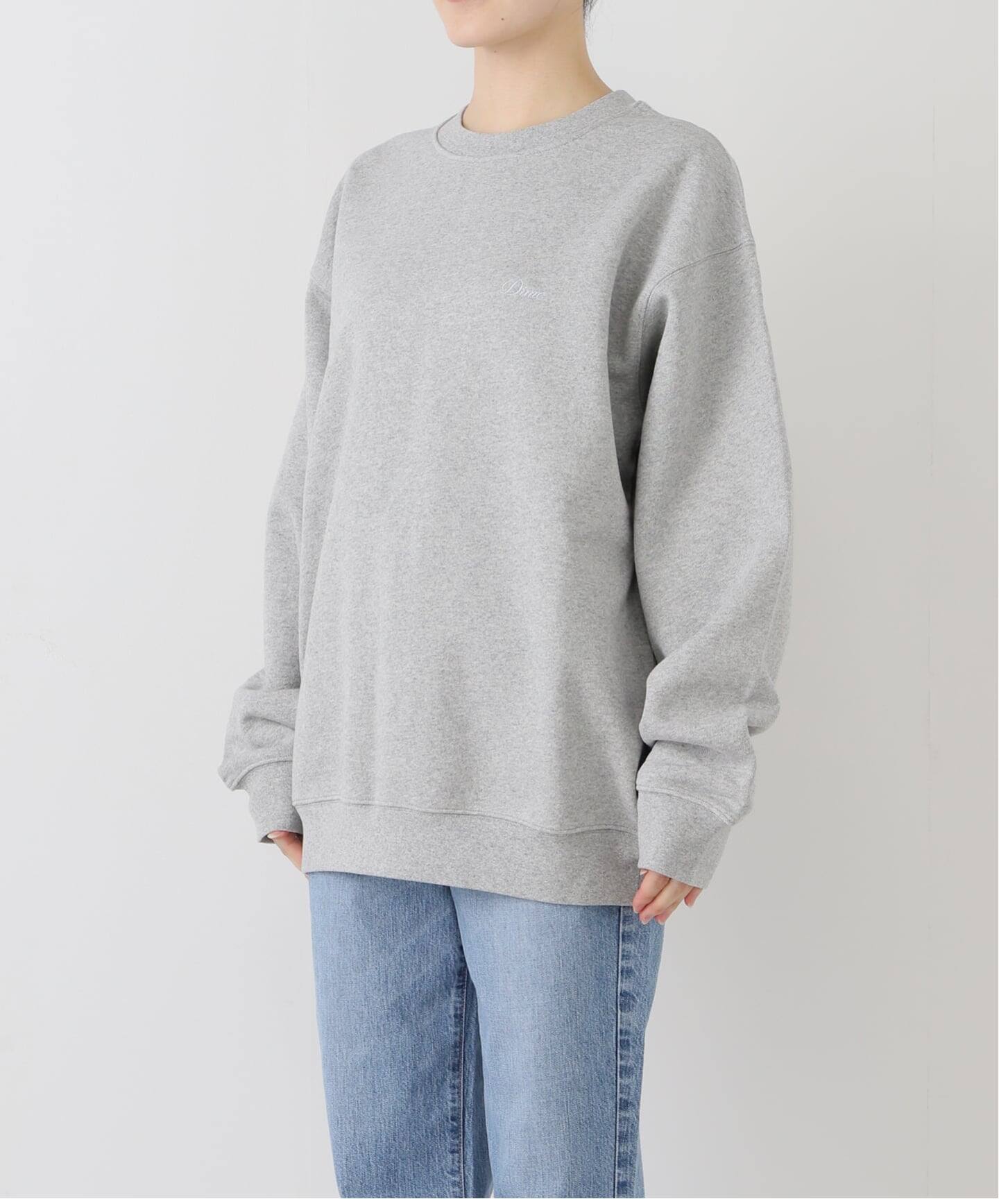Dime/ダイム】 CURSIVE SMALL LOGO CREWNECK（スウェット）｜Oriens