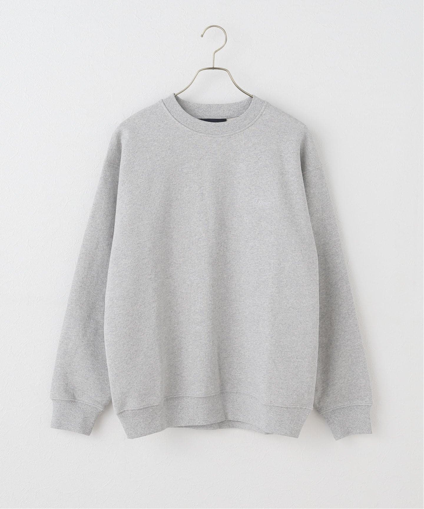 Dime CURSIVE SNAKE CREWNECK スウェット グレー M Dime CURSIVE SNAKE CREWNECK スウェット グレー M