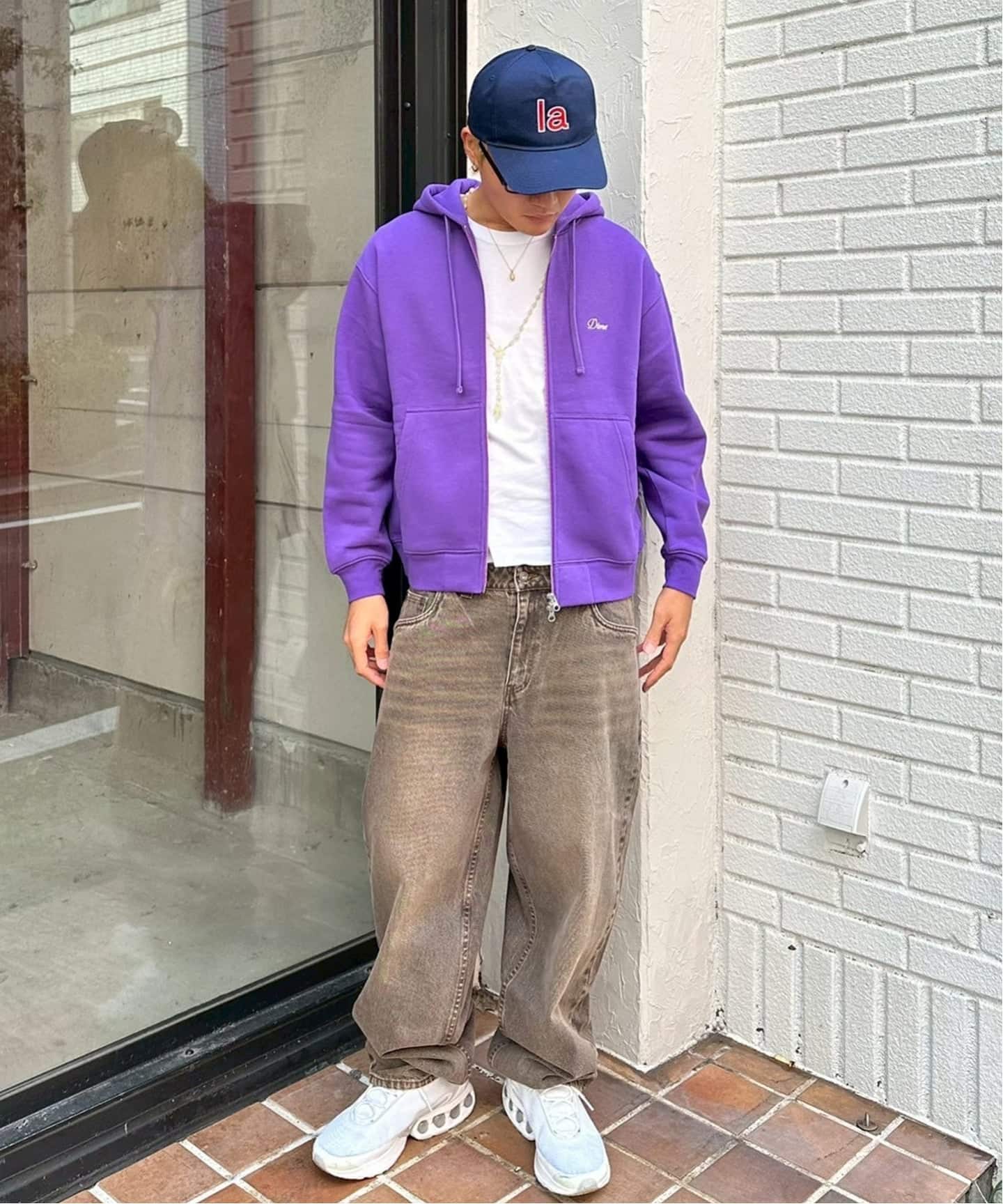 Dime/ダイム】 CURSIVE ZIP HOODIE（パーカー）｜Oriens JOURNAL