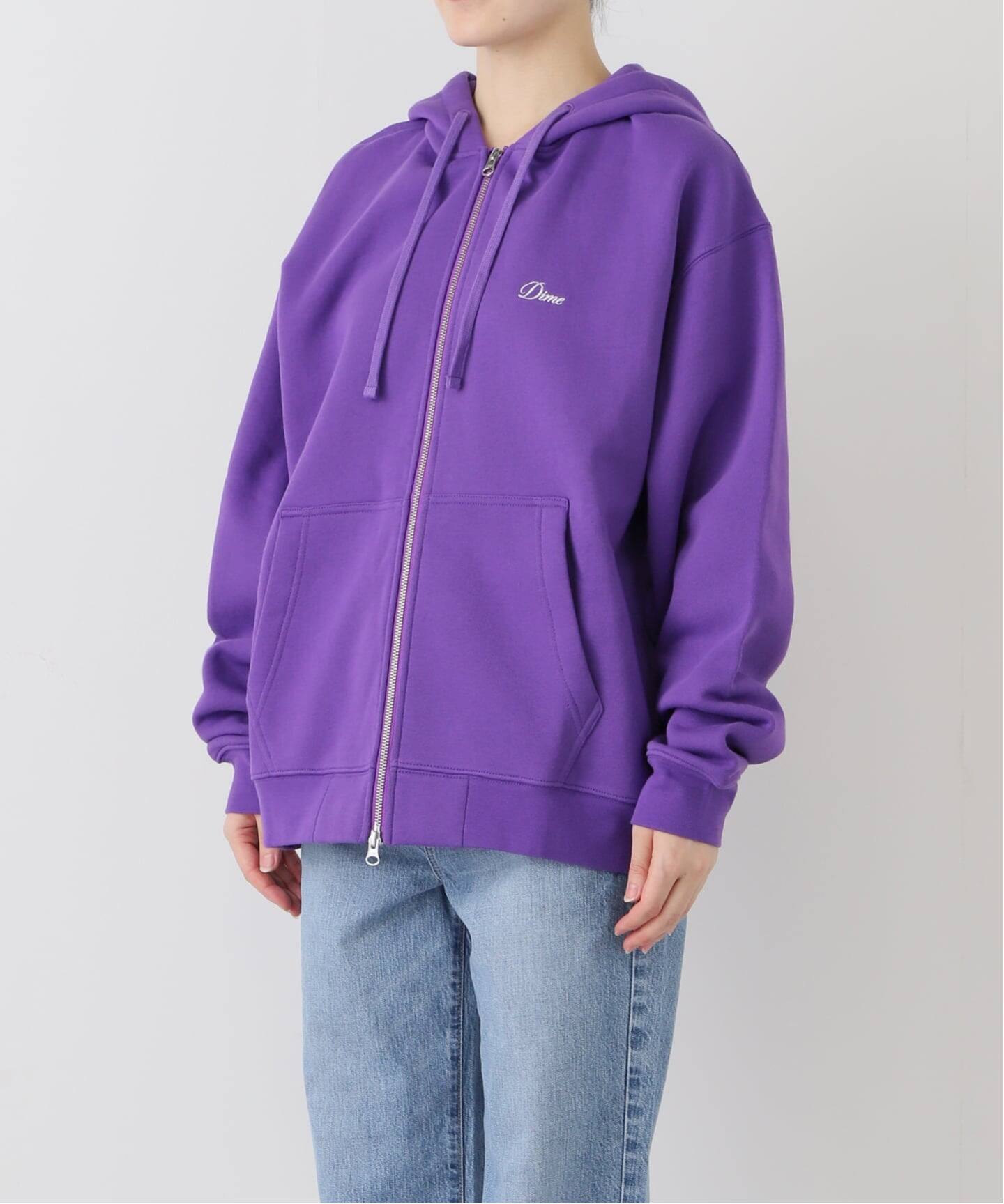 Dime/ダイム】 CURSIVE ZIP HOODIE（パーカー）｜Oriens JOURNAL