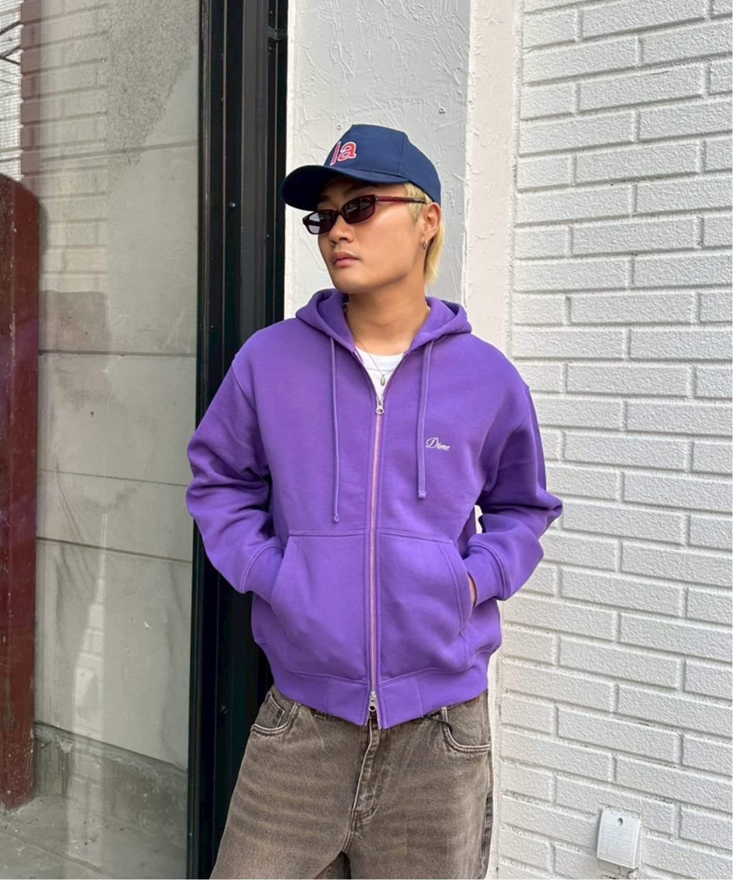 Dime/ダイム】 CURSIVE ZIP HOODIE（パーカー）｜Oriens JOURNAL