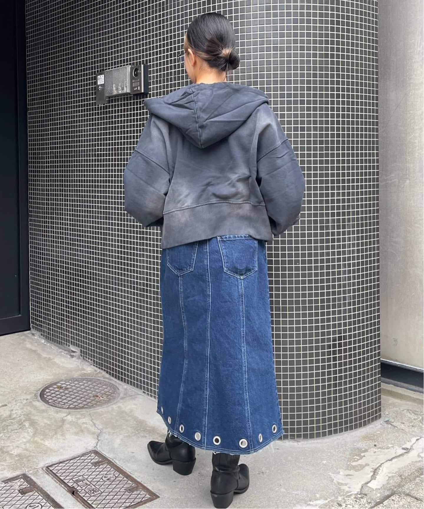 Dime/ダイム】 CROPPED ZIP HOODIE（パーカー）｜Oriens JOURNAL