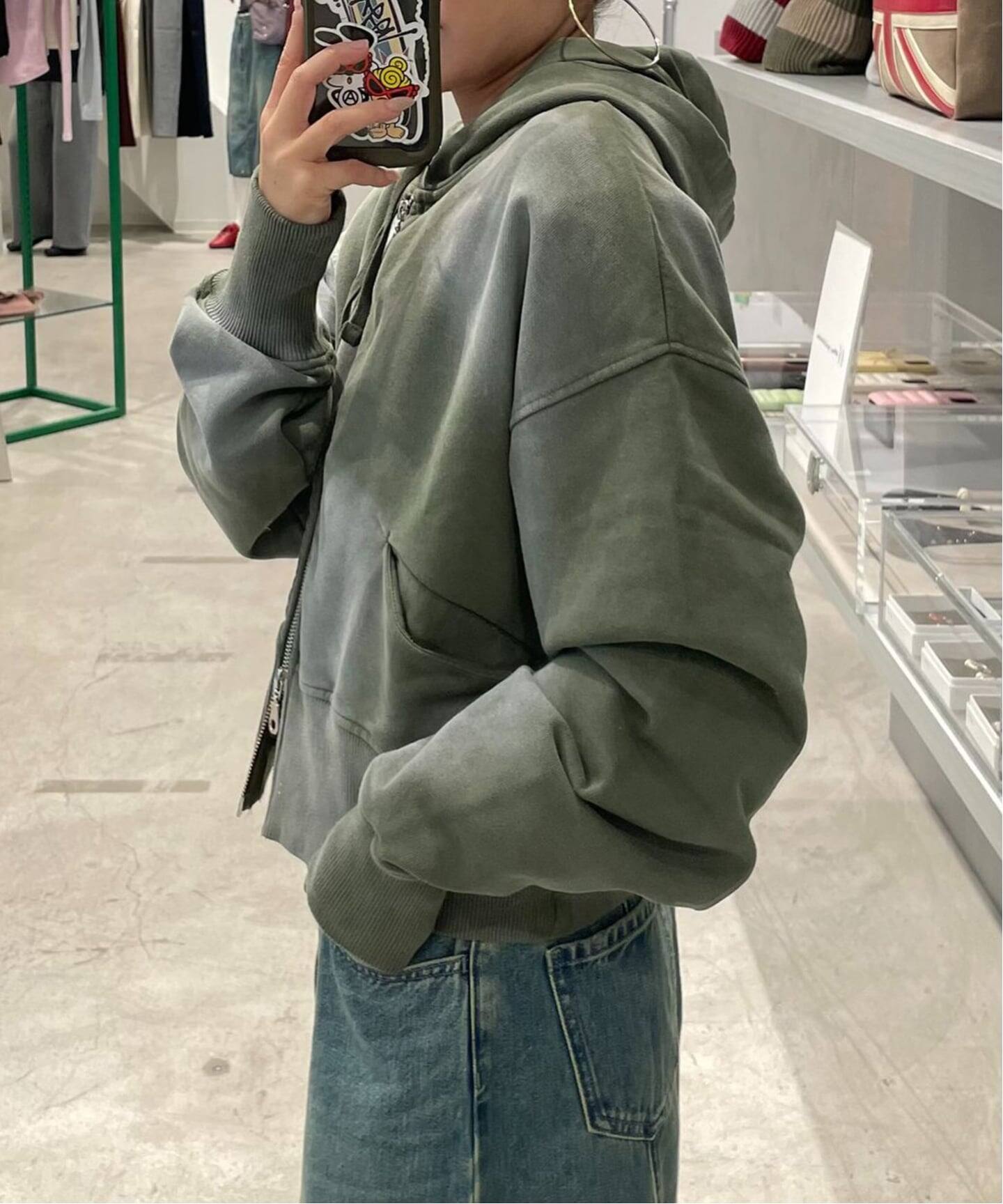 Dime/ダイム】 CROPPED ZIP HOODIE（パーカー）｜Oriens JOURNAL