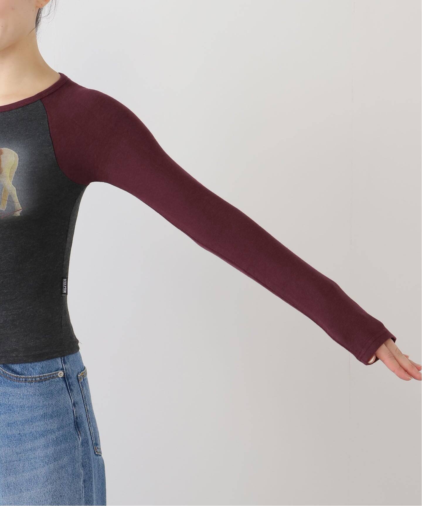 SCULPTOR/スカルプター】 Good Karma Raglan Tee SC25A209（Tシャツ