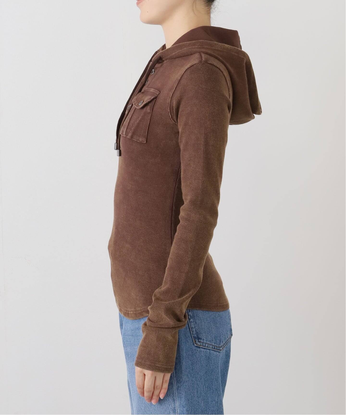 SCULPTOR/スカルプター】 Washed Pocket Hoodie SC25A215（Tシャツ