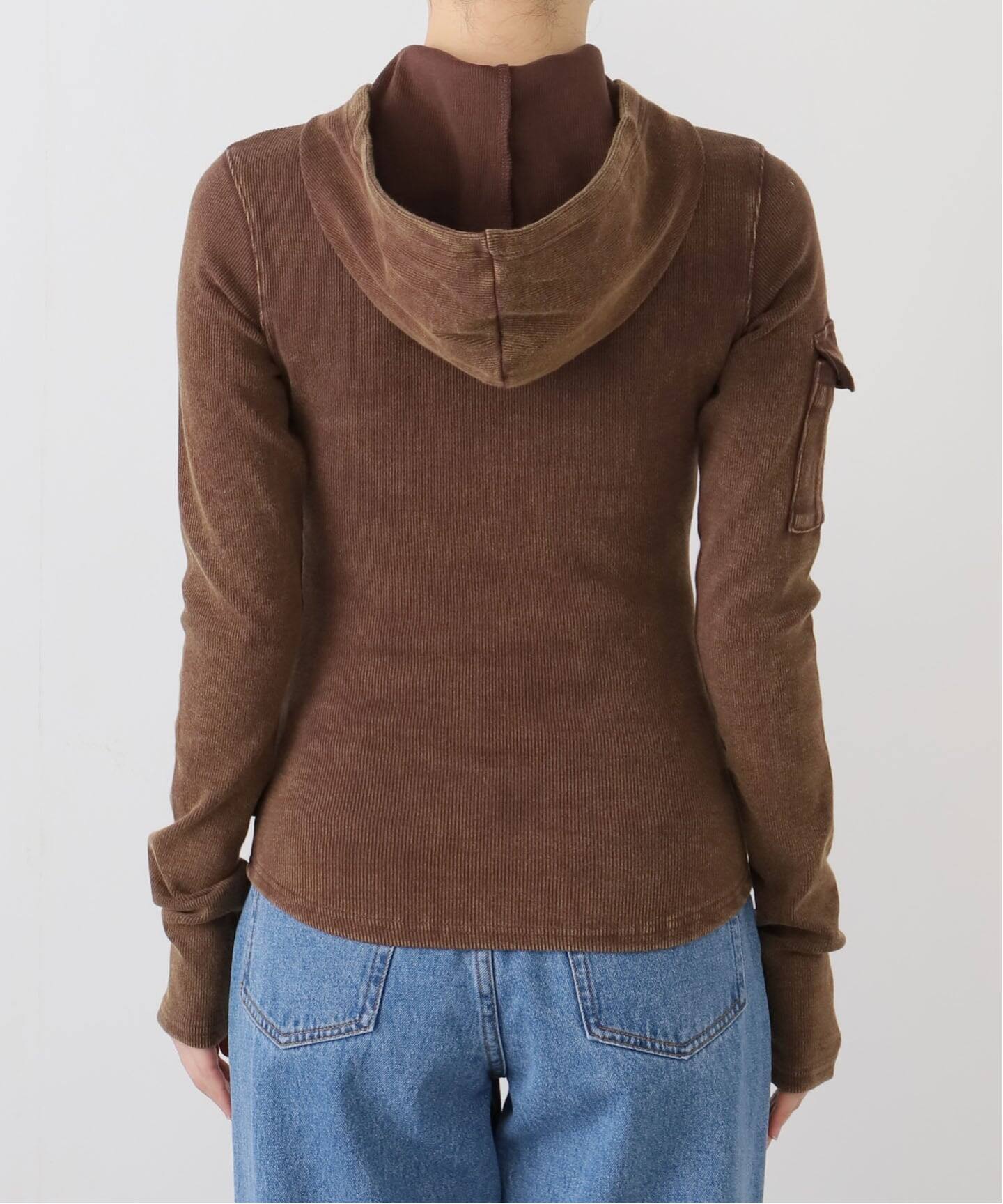 SCULPTOR/スカルプター】 Washed Pocket Hoodie SC25A215（Tシャツ