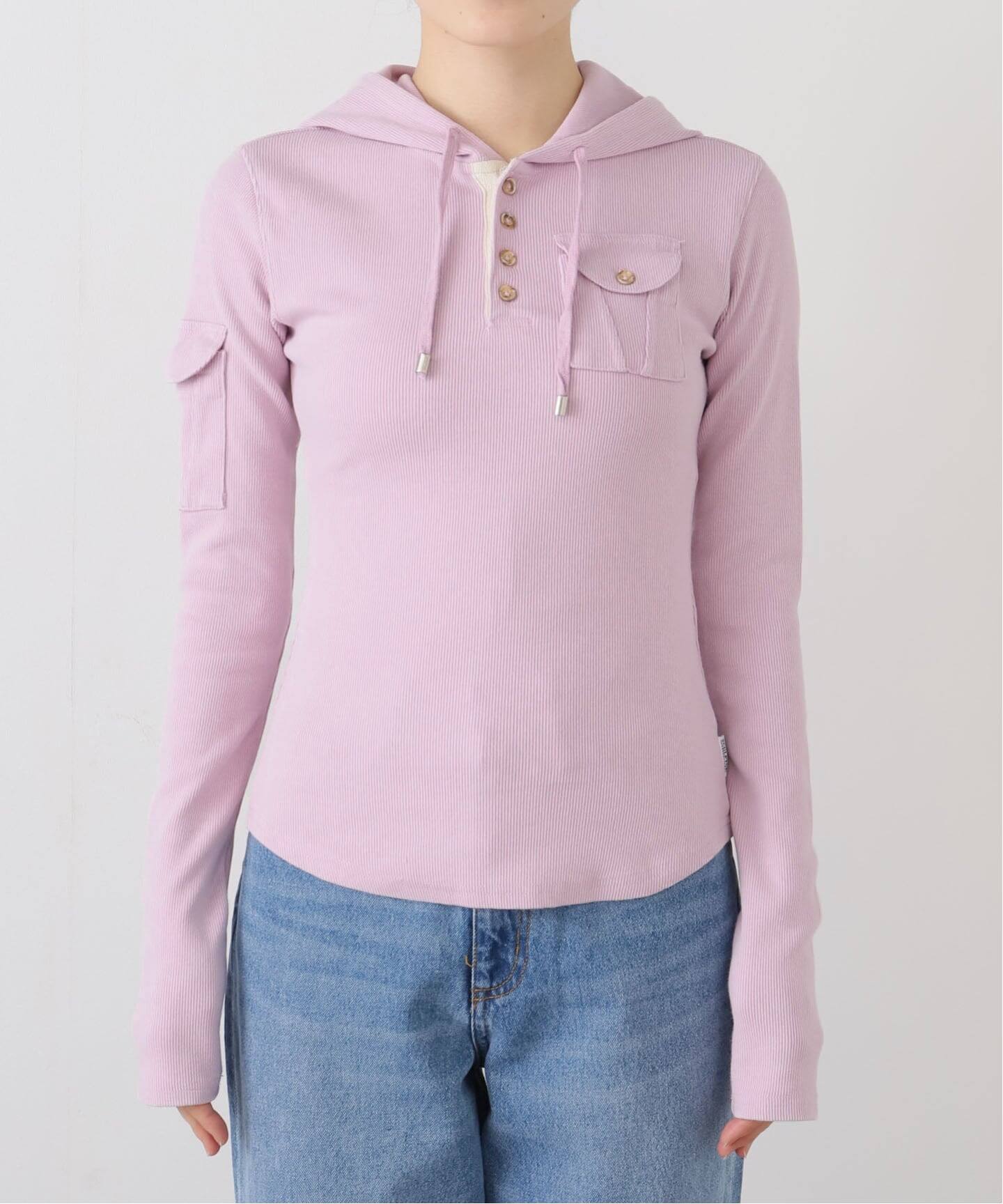 SCULPTOR/スカルプター】 Washed Pocket Hoodie SC25A215（Tシャツ