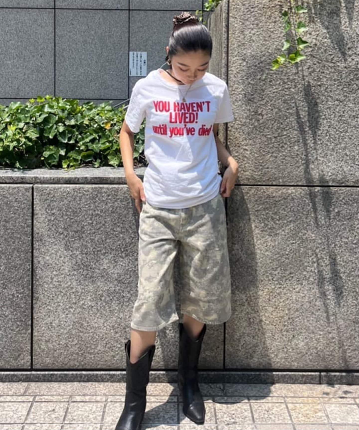 nancy/ナンシー LIVED? TEE NA086 Tシャツ nancy/ナンシー】 LIVED? TEE NA086（Tシャツ/カットソー