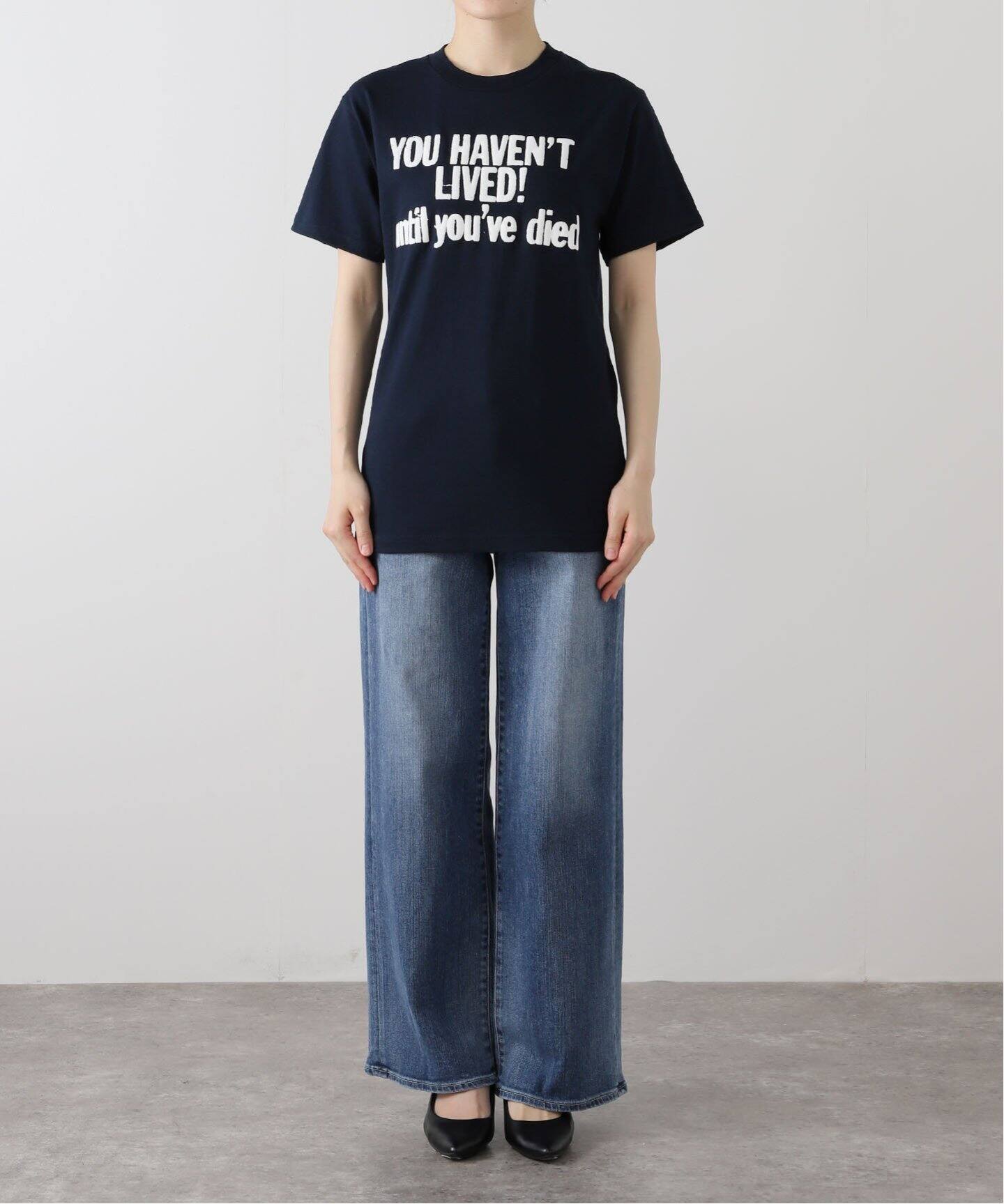 nancy/ナンシー】 LIVED? TEE NA086（Tシャツ／カットソー
