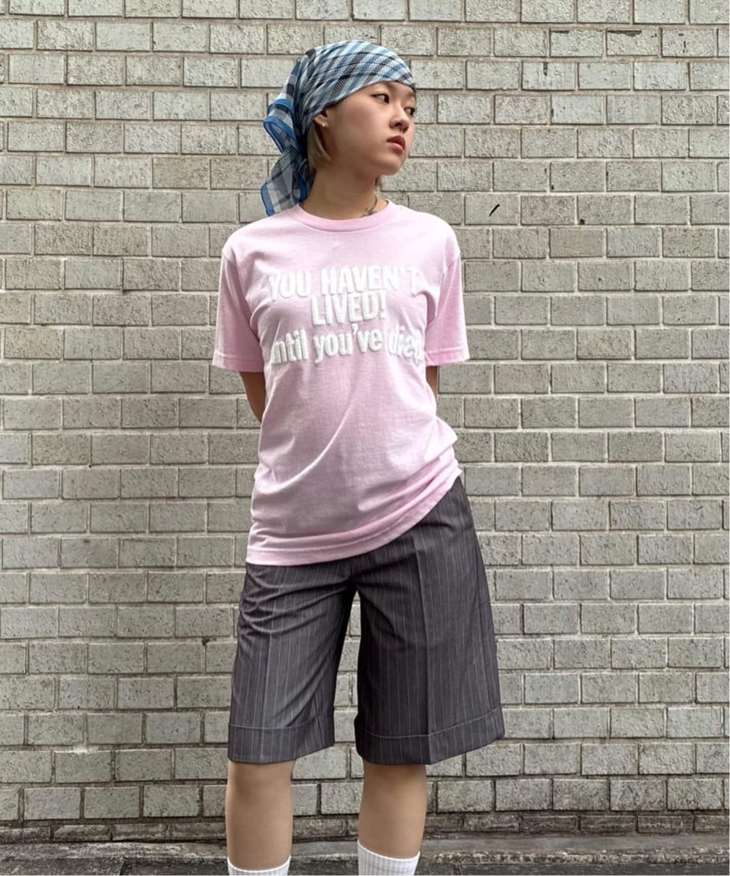 nancy/ナンシー LIVED? TEE NA086 Tシャツ nancy/ナンシー】 LIVED? TEE NA086（Tシャツ/カットソー