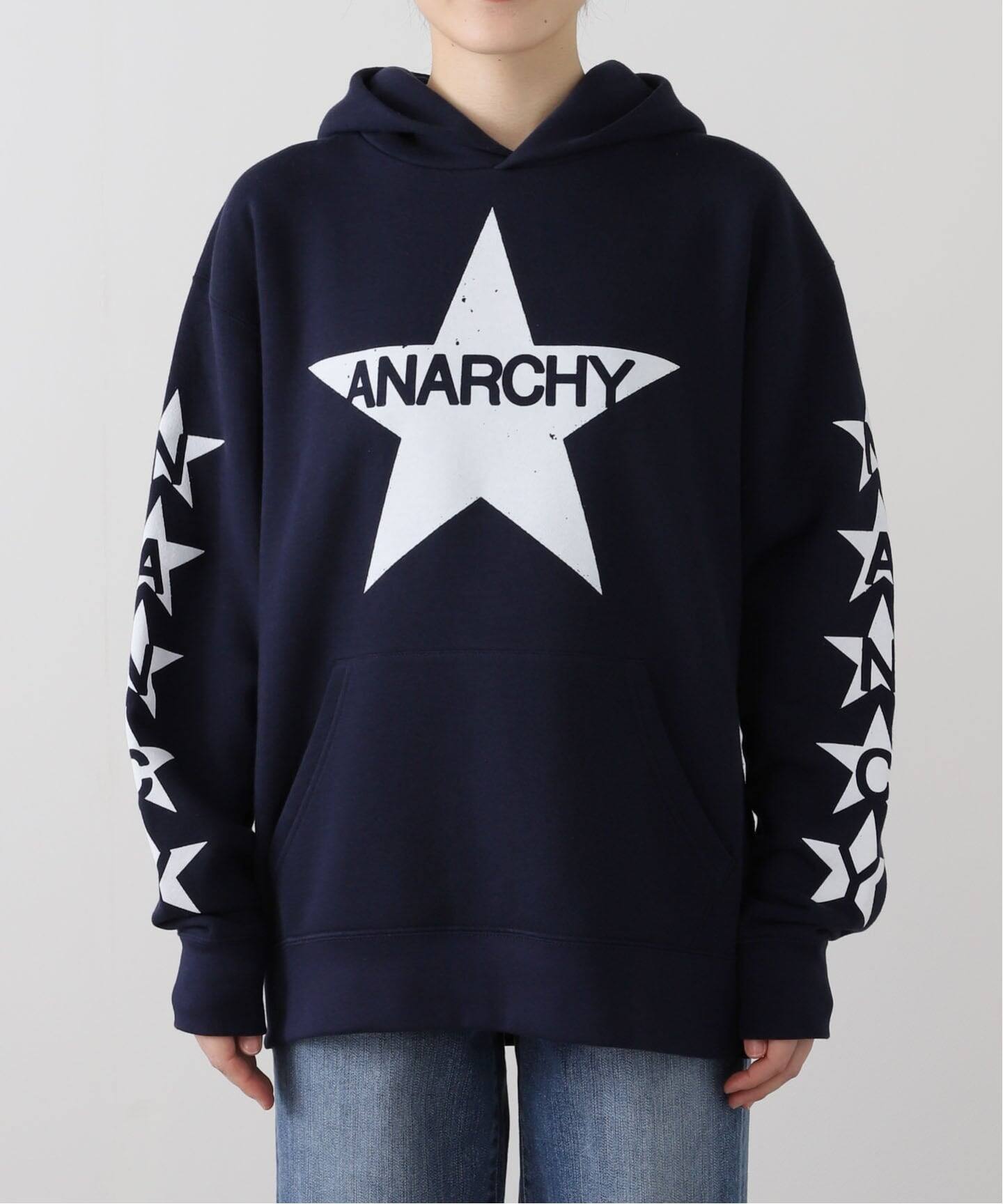 ANTHEM　NUCLEUS レコード 　パーカー 　Tシャツ　セット nancy/ナンシー】 ANARCHY HOODY NA090（パーカー）｜Oriens