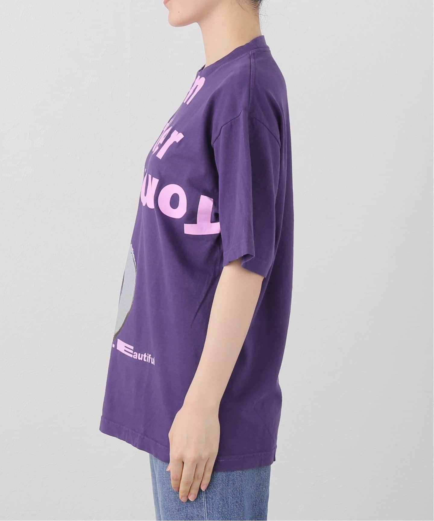 b.Eautiful/ビューティフル】Even Better Tomorrow T-Shirt （パープル