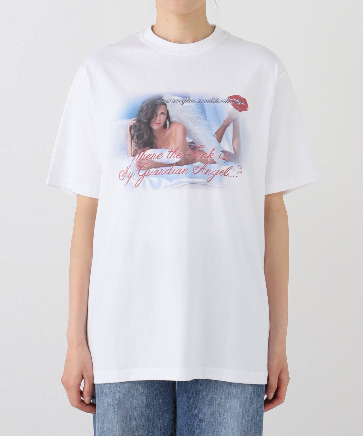 ★SCULPTOR★ Guardian Angel Matches Tee White SC24A252WH Guardian Angel Matches Tee White – SCULPTOR JAPAN