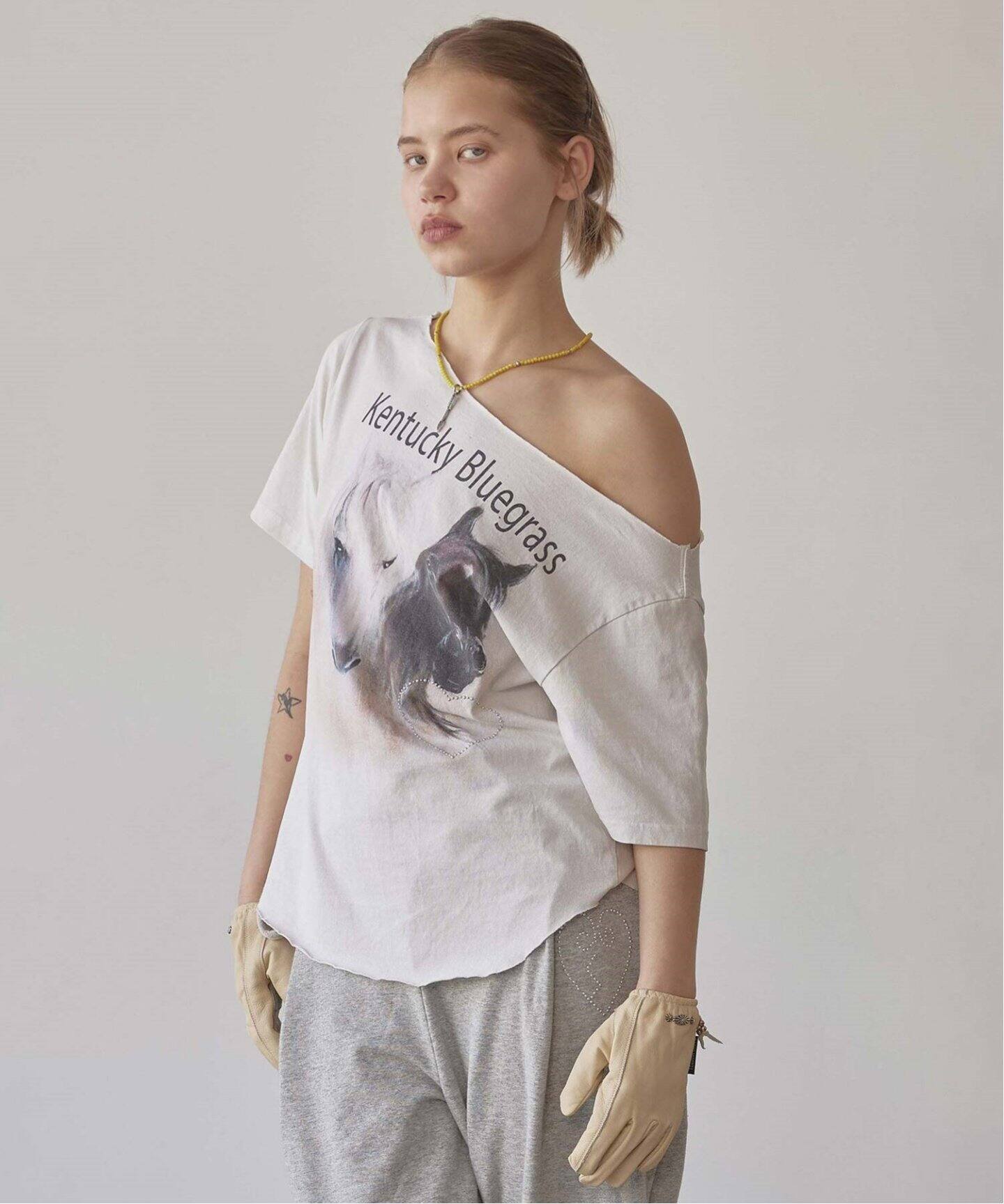 SCULPTOR カットアウトTシャツ セール】Sheriff Cut Out Tee（Tシャツ/カットソー）｜SCULPTOR
