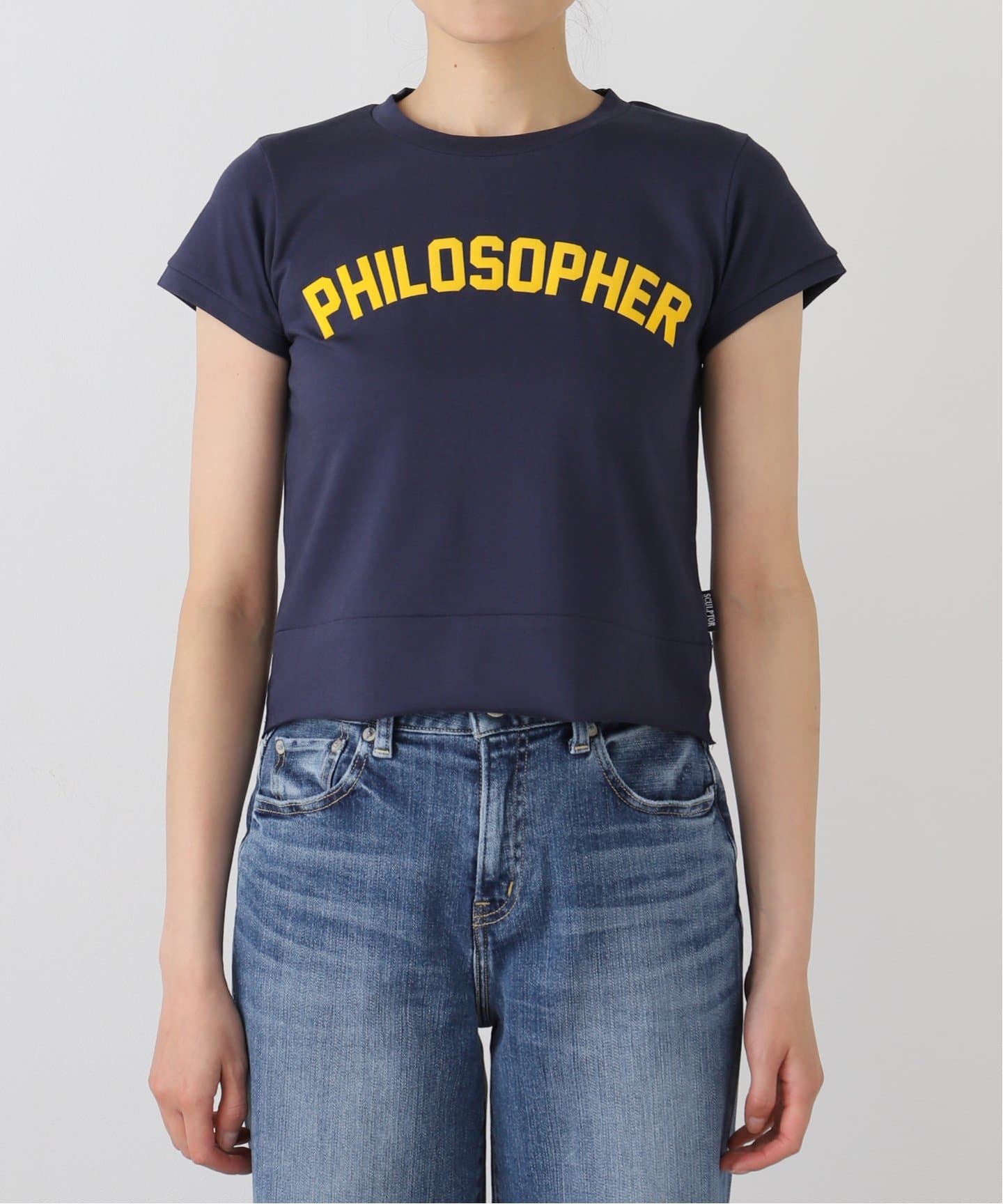 SCULPTOR/スカルプター】 Philosopher Baby Tee SC25S252YEXS（T