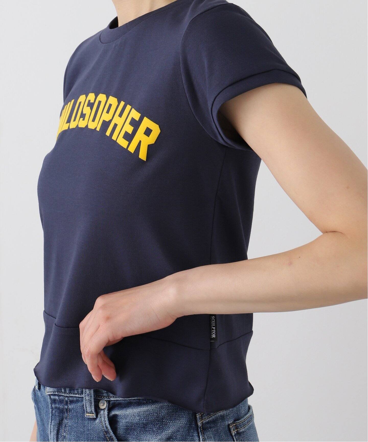 SCULPTOR/スカルプター】 Philosopher Baby Tee SC25S252YEXS（T
