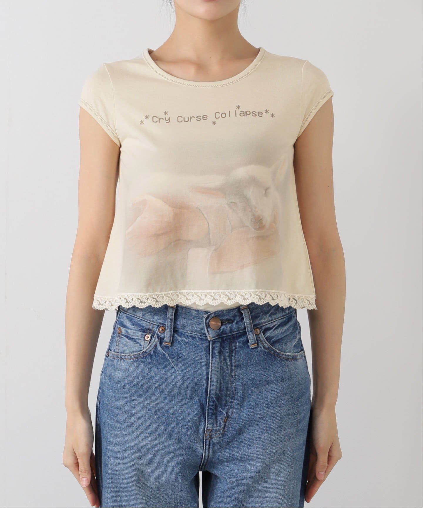 sculptor トップス SCULPTOR（スカルプター）の「Triple Lace Layered Tee/トリプル
