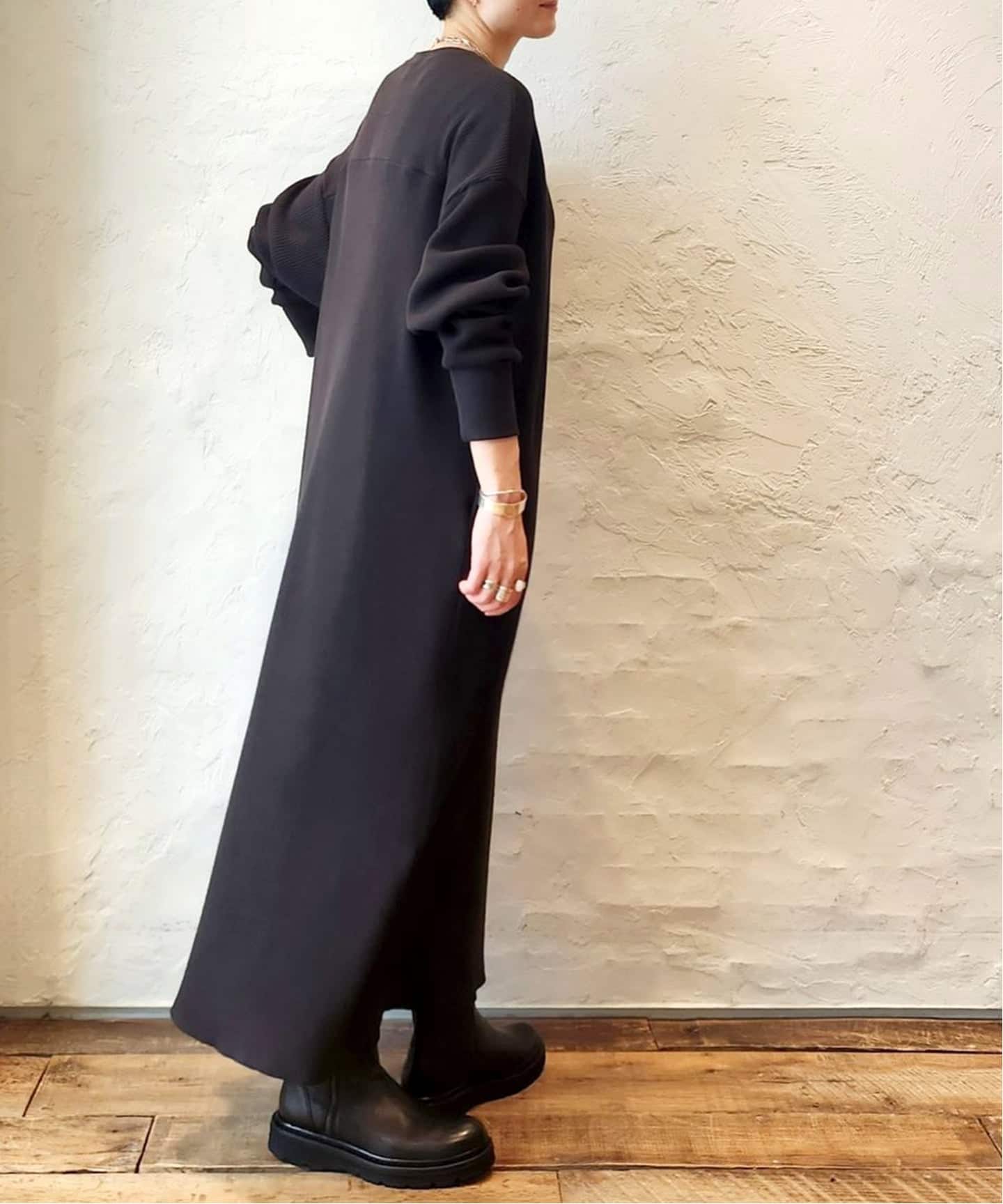 ワッフル ヘンリーN-ワンピース（ワンピース）｜journal standard luxe