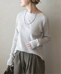 テレコ クルーネックプルオーバー（Tシャツ／カットソー）｜journal 