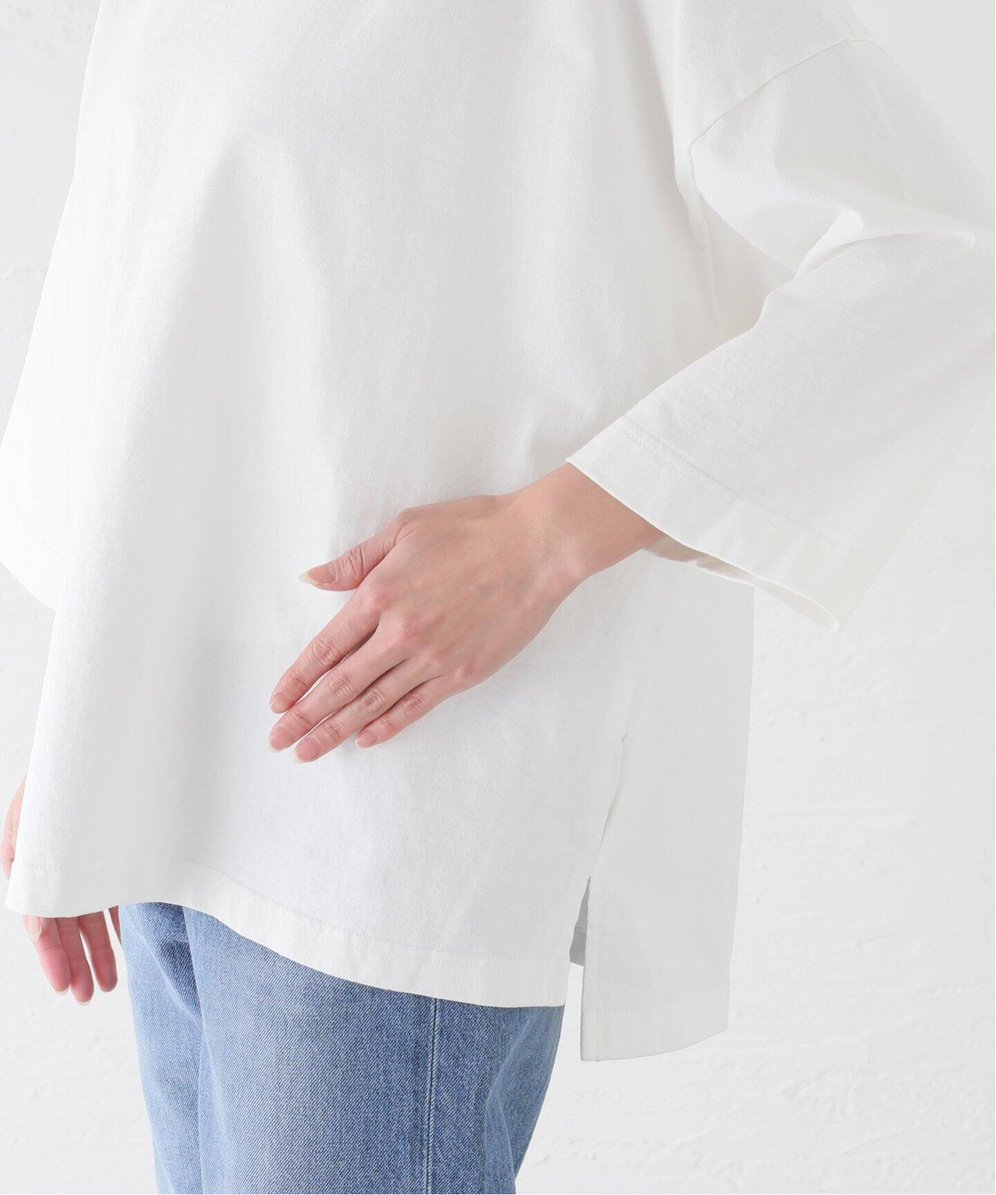 オーガニックテンジク クルーネックプルオーバー（Tシャツ／カットソー  