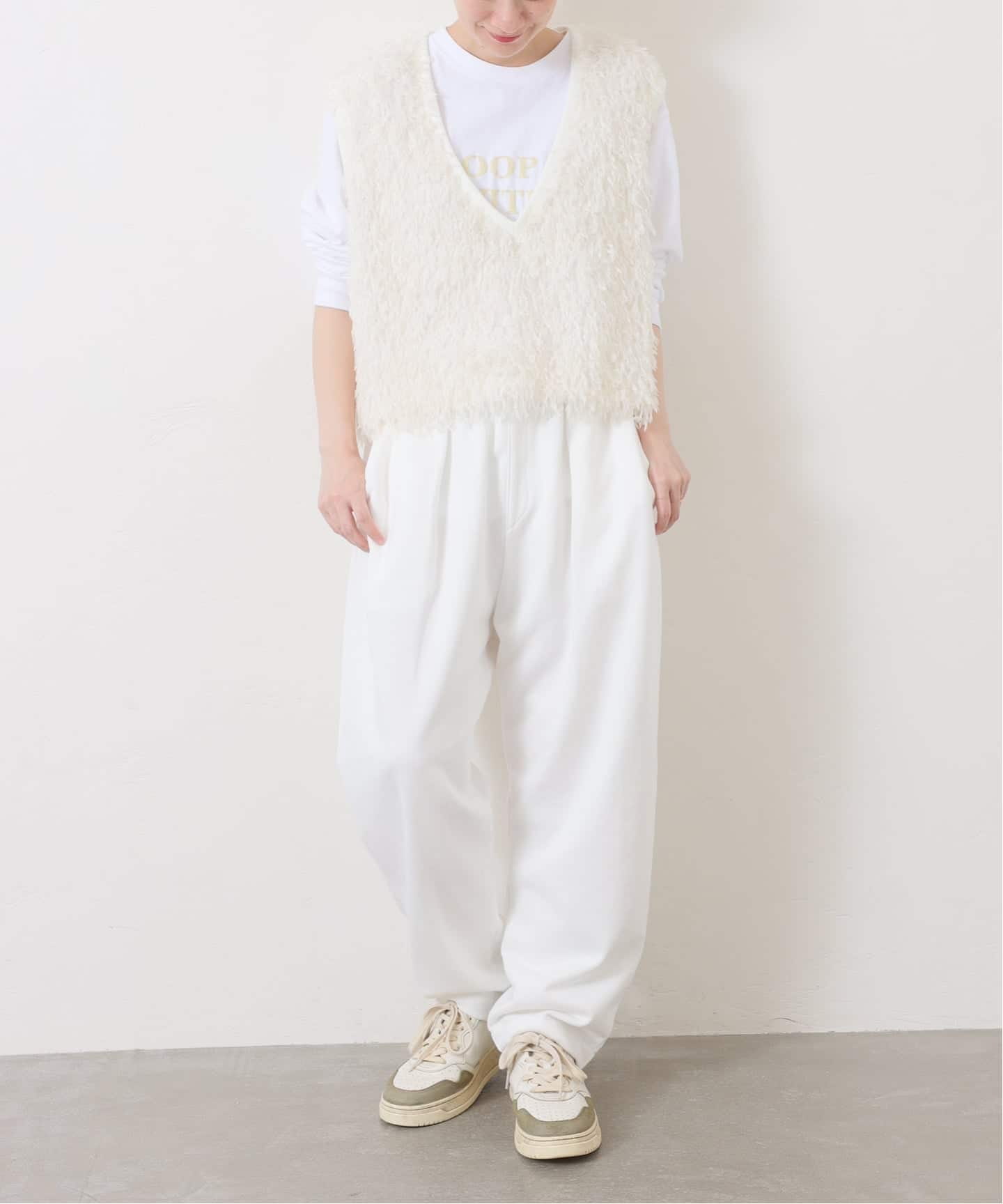 新品[journal standard luxe]ウラケパンツ 予約》ウラケ タックパンツ（スウェットパンツ）｜journal