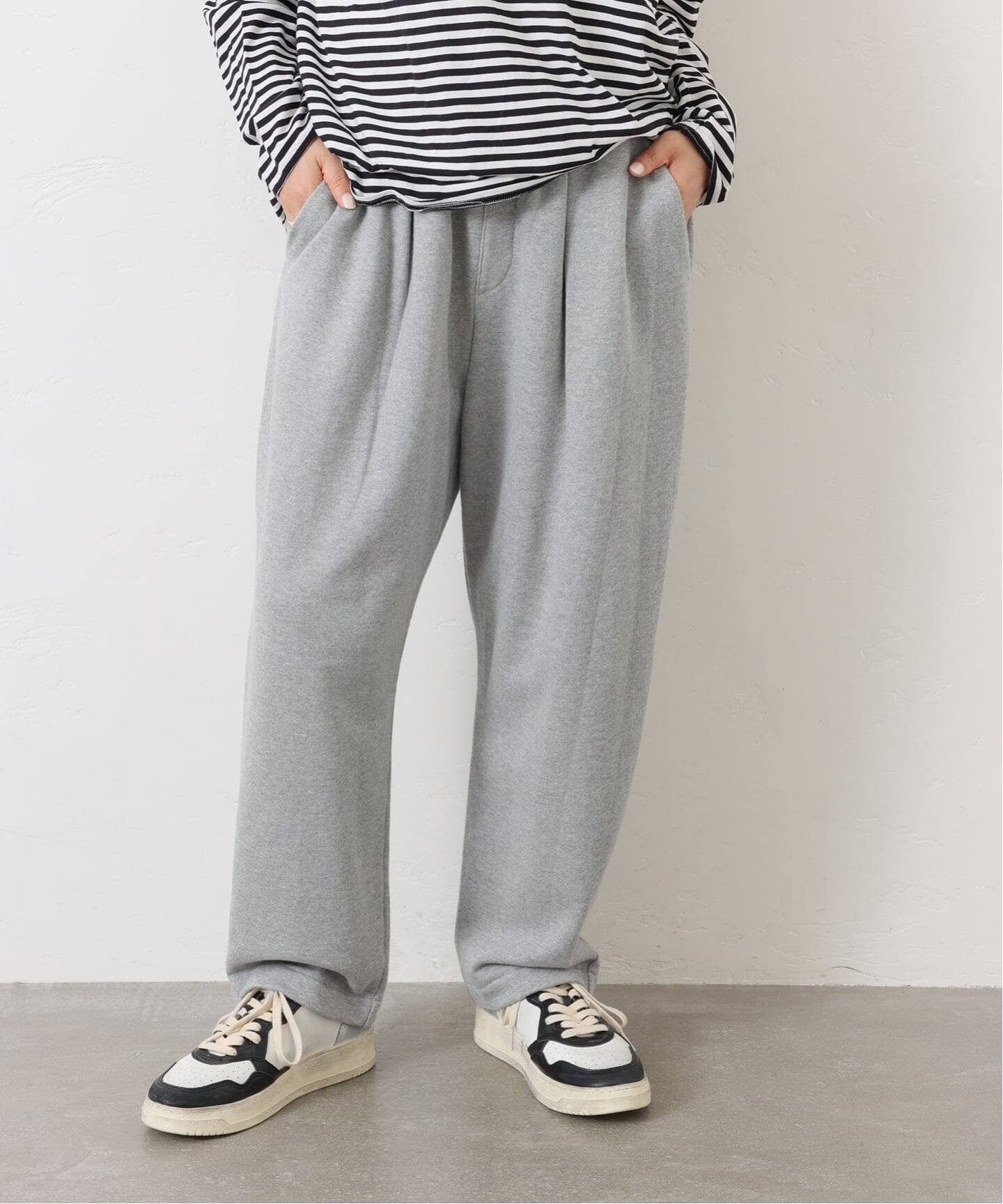 ウラケ タックパンツ（スウェットパンツ）｜journal standard luxe 
