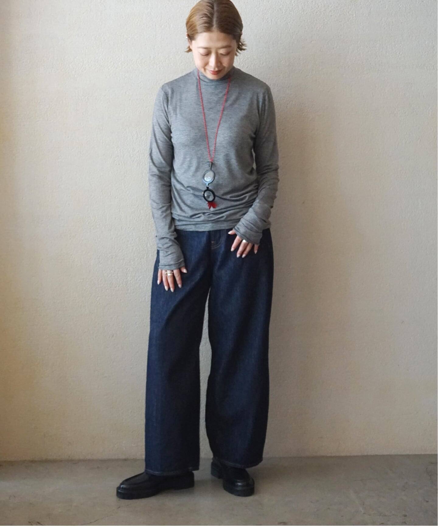 シアージャージ タートルネックプルオーバー（Tシャツ／カットソー