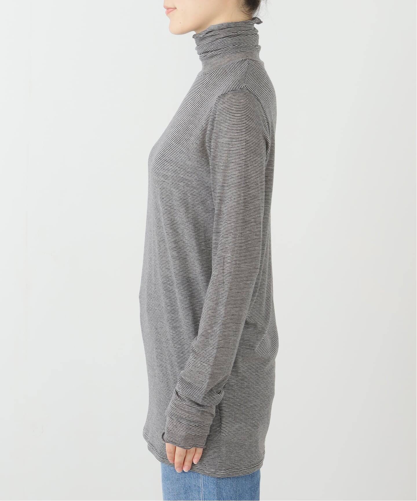 シアージャージ タートルネックプルオーバー（Tシャツ／カットソー