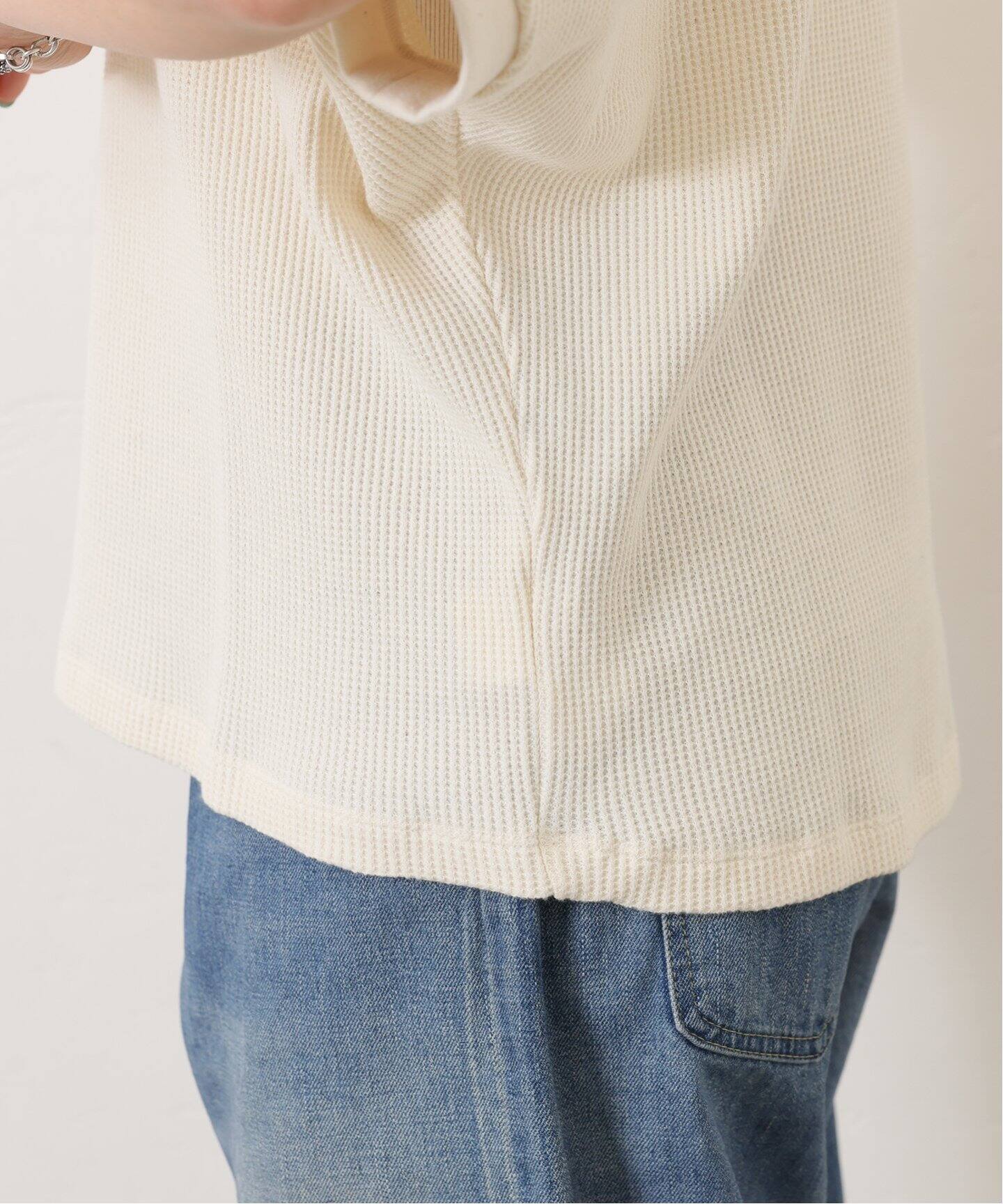 ワッフルプルオーバー（Tシャツ／カットソー）｜journal