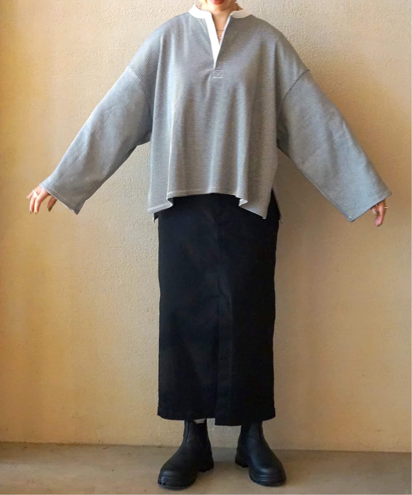 journal standard luxe テレコ ヘンリーネックプルオーバー journal standard luxe｜《予約》テレコ ヘンリーN-プルオーバー