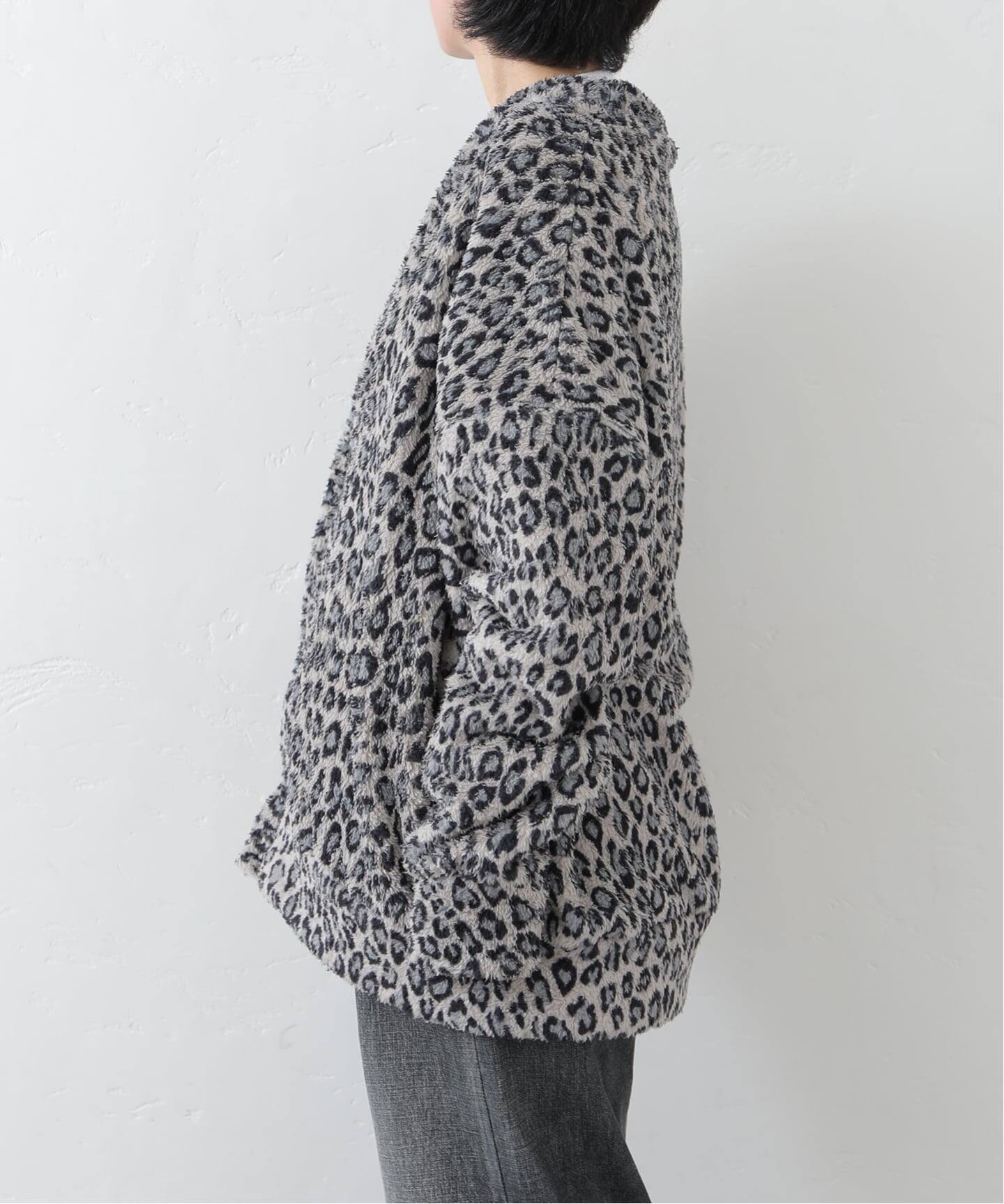 ファーフリース Vネックカーディガン（カーディガン）｜journal