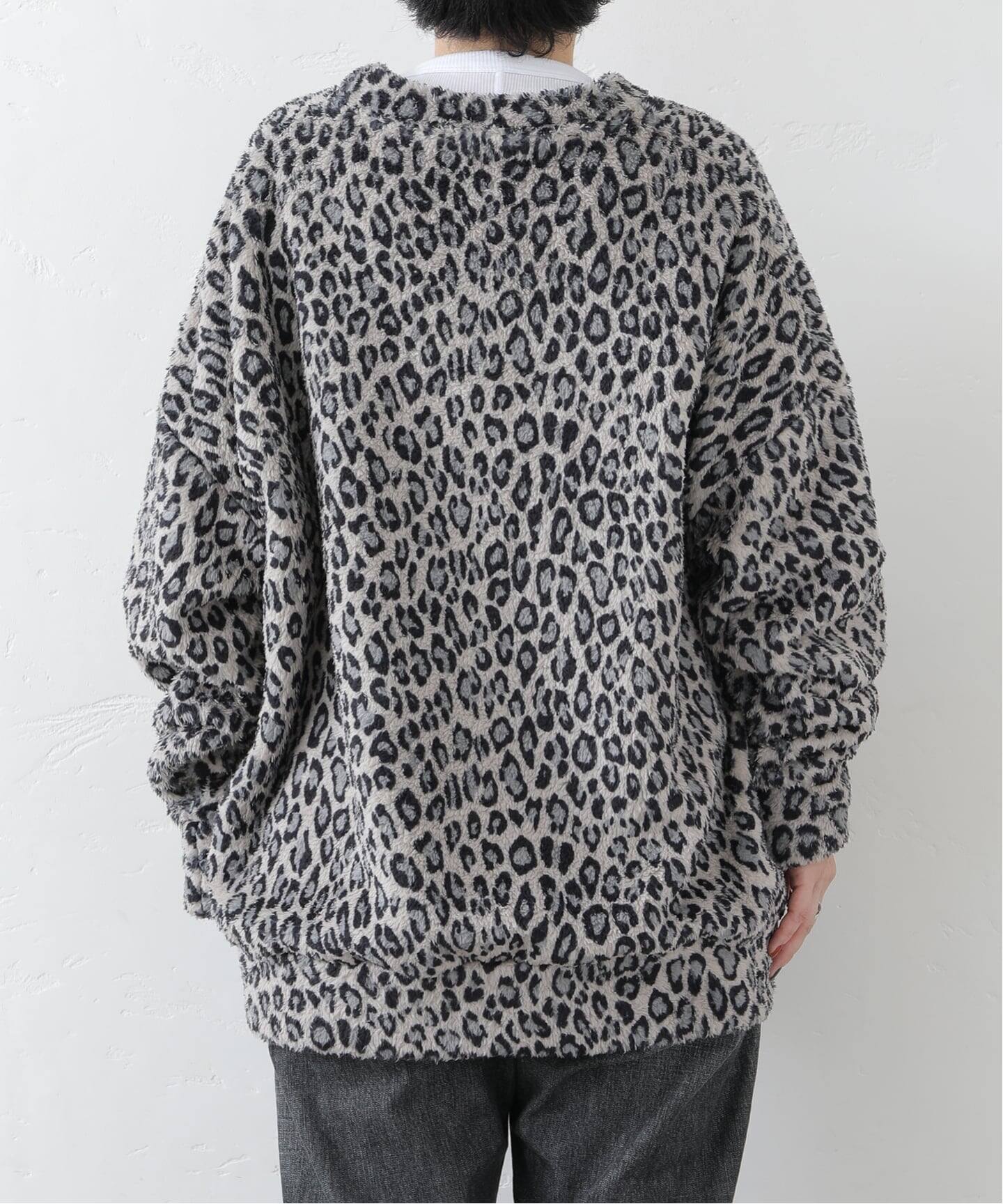 予約》ファーフリース Vネックカーディガン（カーディガン