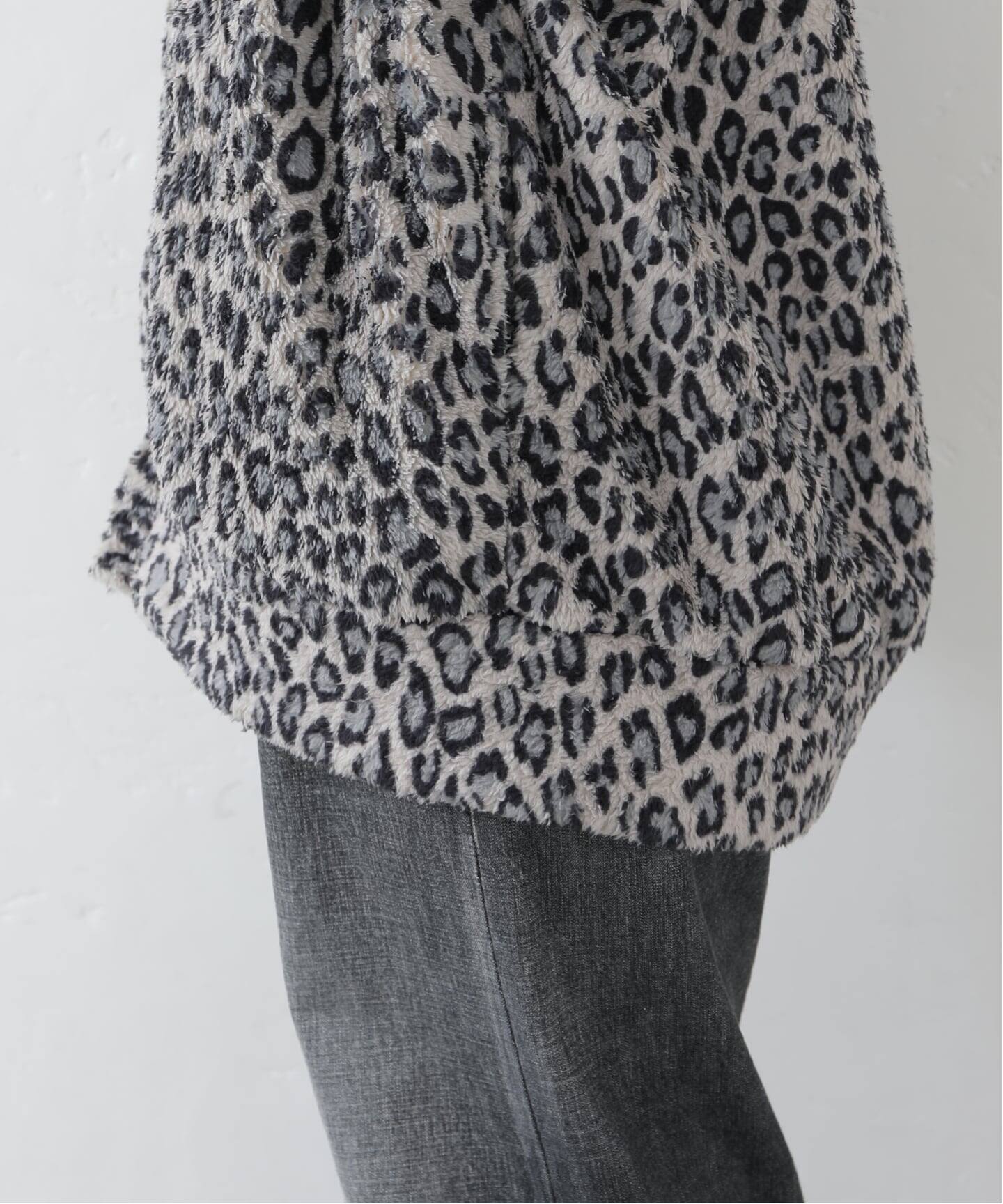 新品 JOURNAL STANDARD LUXE ニット カーディガン サイズF JOURNAL STANDARD LUXE カーディガン ファーフリース Vネック