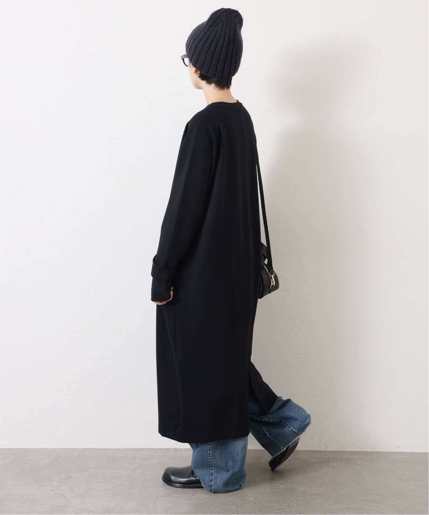 追加》ポンチ クルーネックワンピース（ワンピース）｜journal