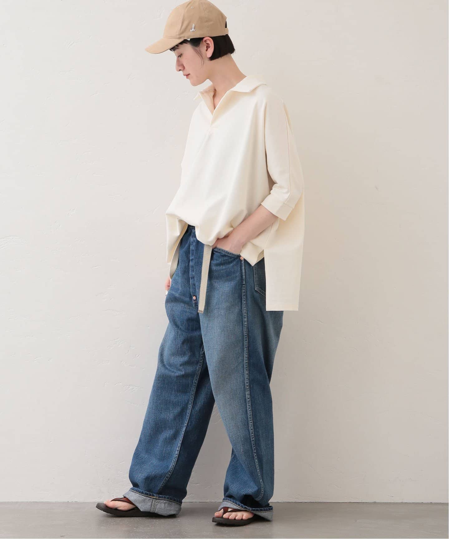 jornal standard luxe デラヴェジャージーポロプルオーバー デラヴェジャージー ポロプルオーバー（ポロシャツ）｜JOURNAL