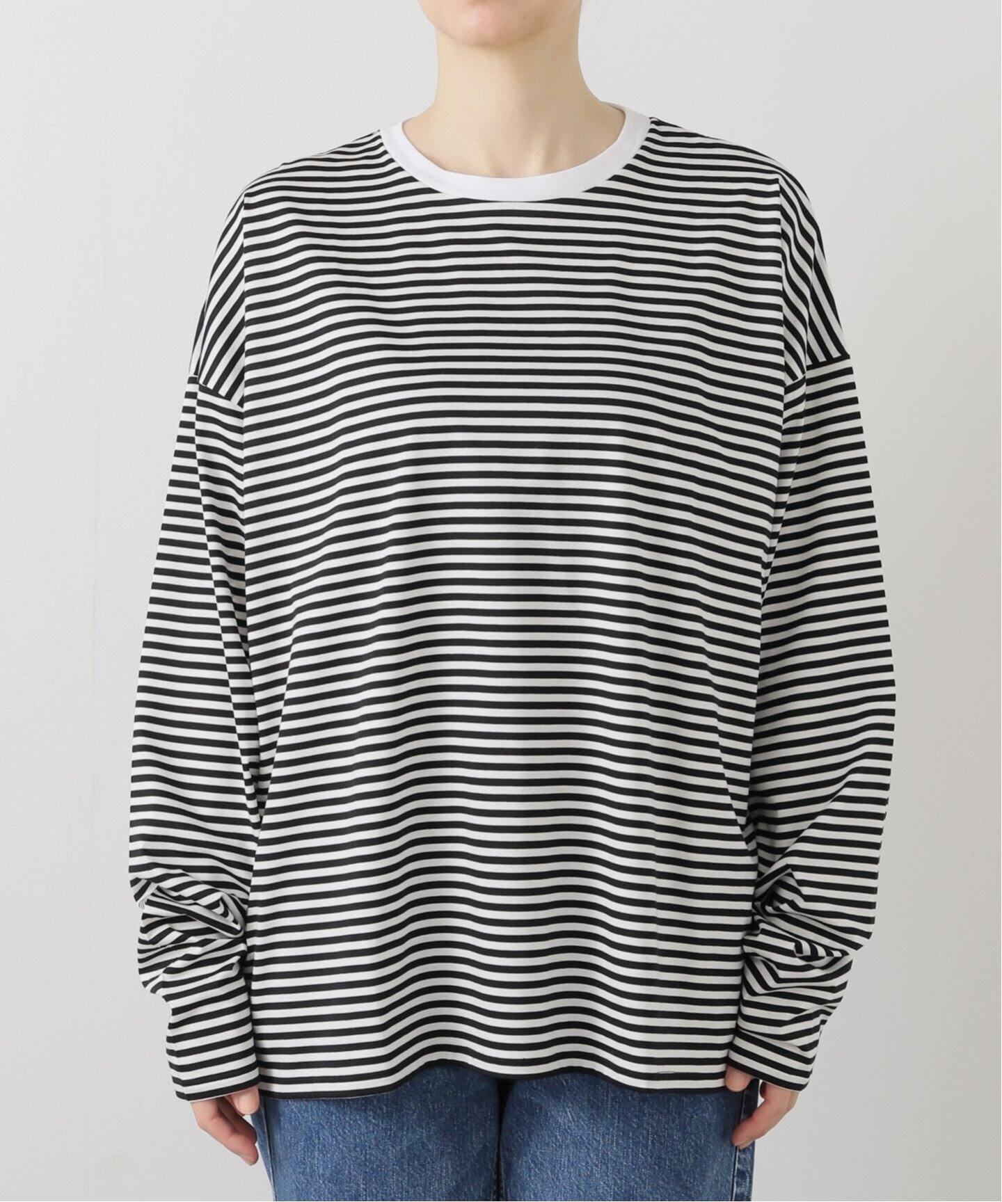 コンパクトジャージー クルーネックBigプルオーバー（Tシャツ