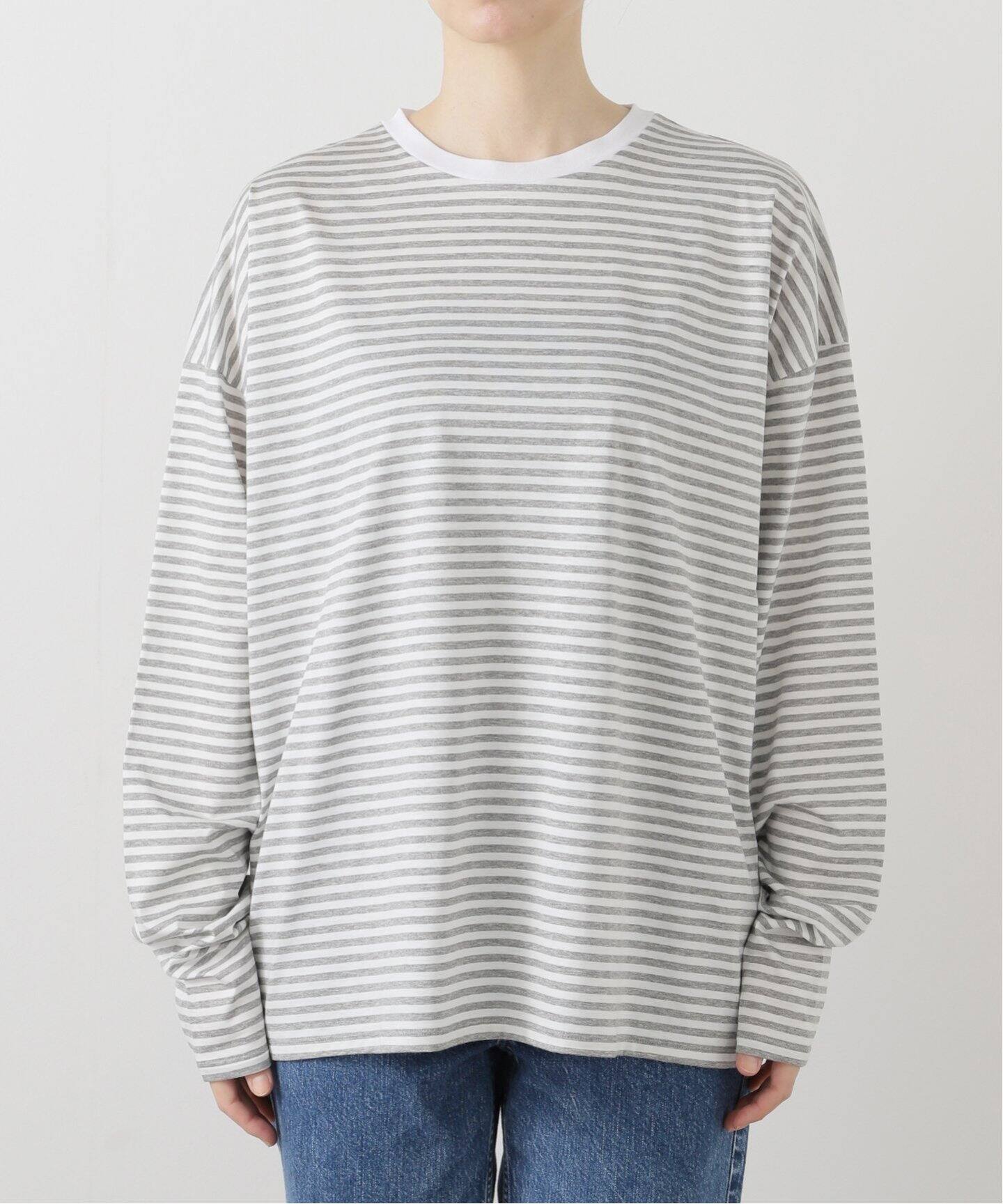 極美品　ジャーナルスタンダードラックス　タックシャツ　Tシャツ　プルオーバー シアージャージ タートルネックプルオーバー（Tシャツ