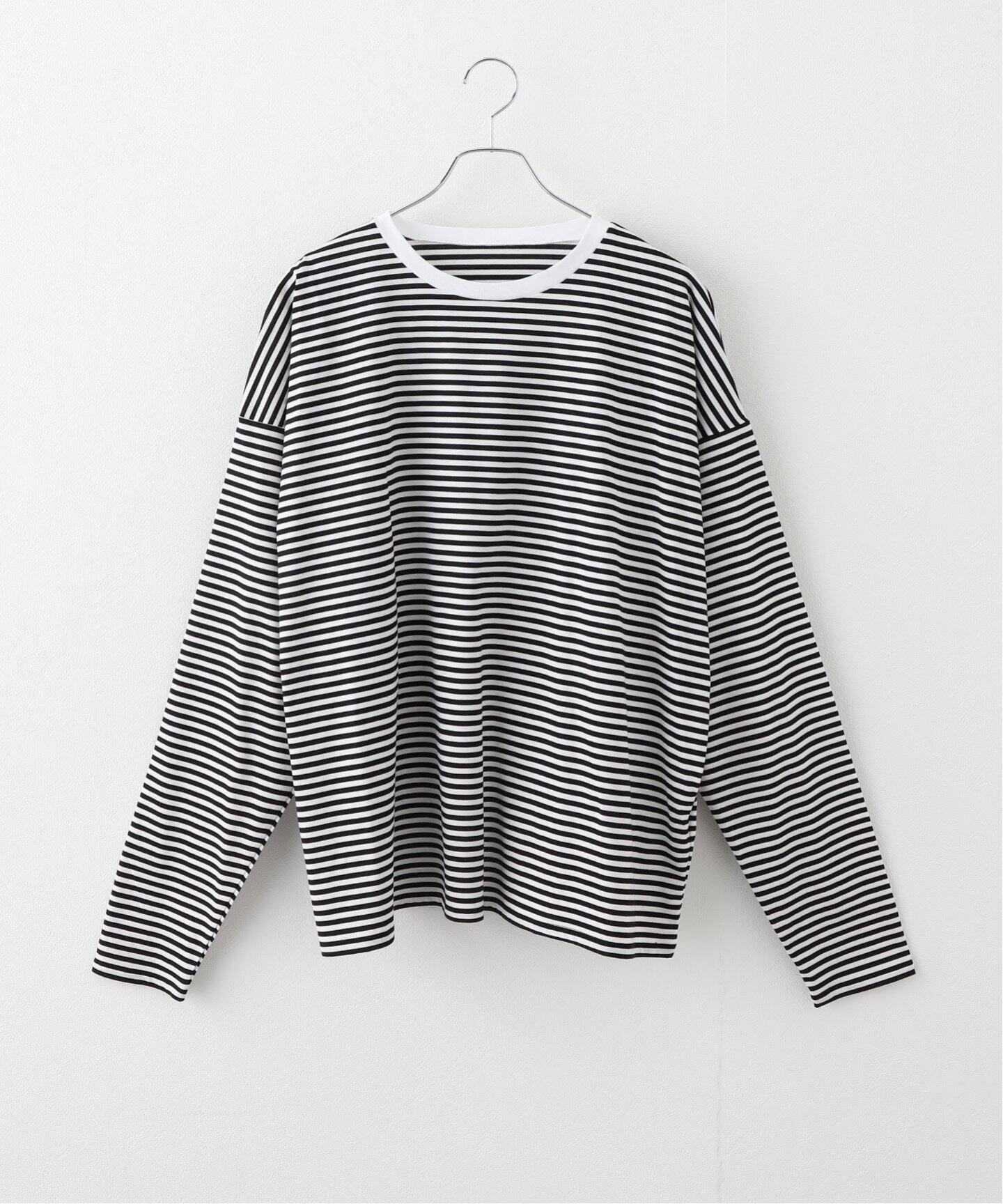 tシャツ コンパクトジャージー クルーネックBigプルオーバー レディース コンパクトジャージー クルーネックBigプルオーバー（Tシャツ