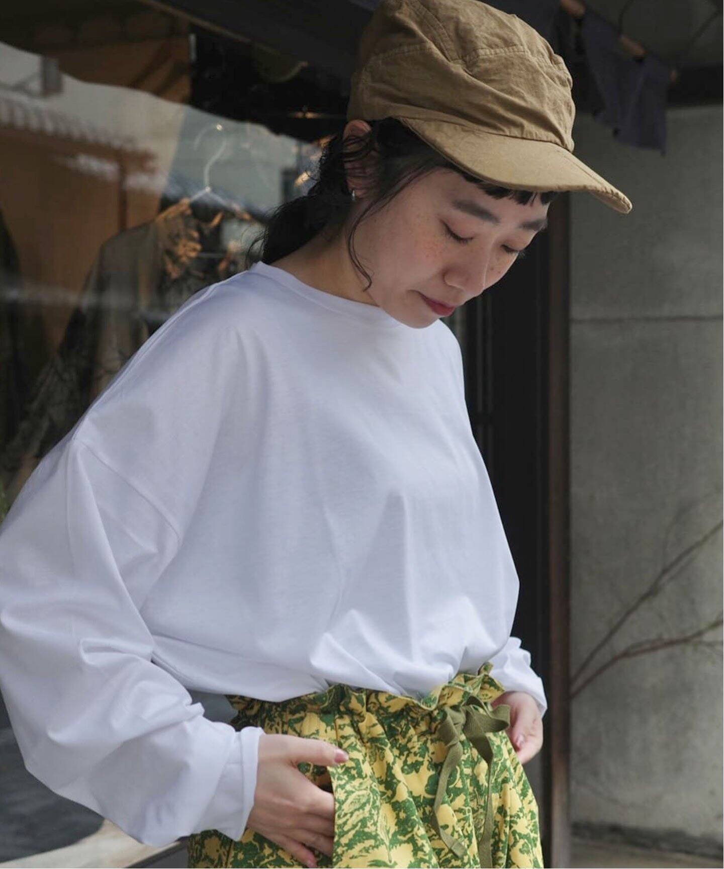 コンパクトジャージー クルーネックBigプルオーバー（Tシャツ 