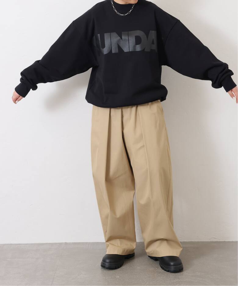SUNDAY プリントスウェット（スウェット）｜journal standard luxe 