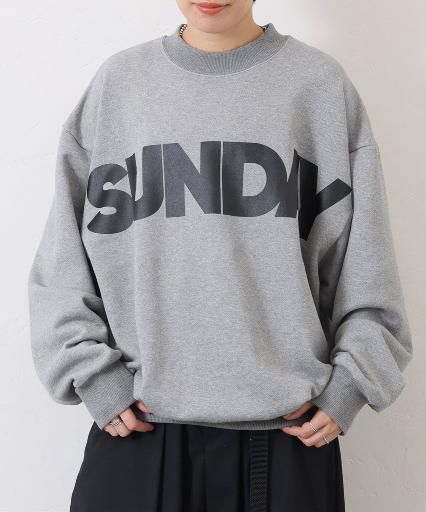 SUNDAY プリントスウェット（スウェット）｜journal standard luxe