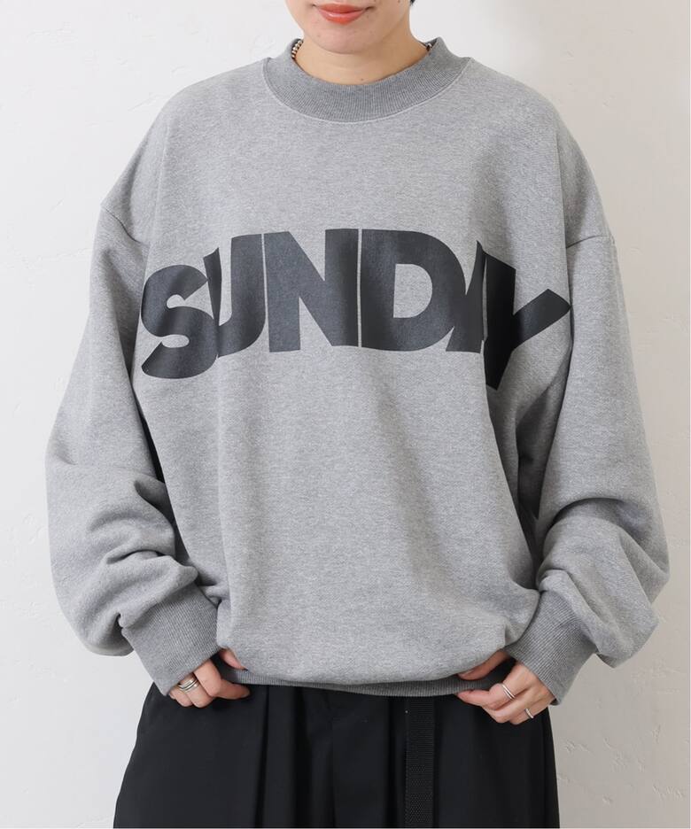 SUNDAY プリントスウェット（スウェット）｜journal standard luxe 