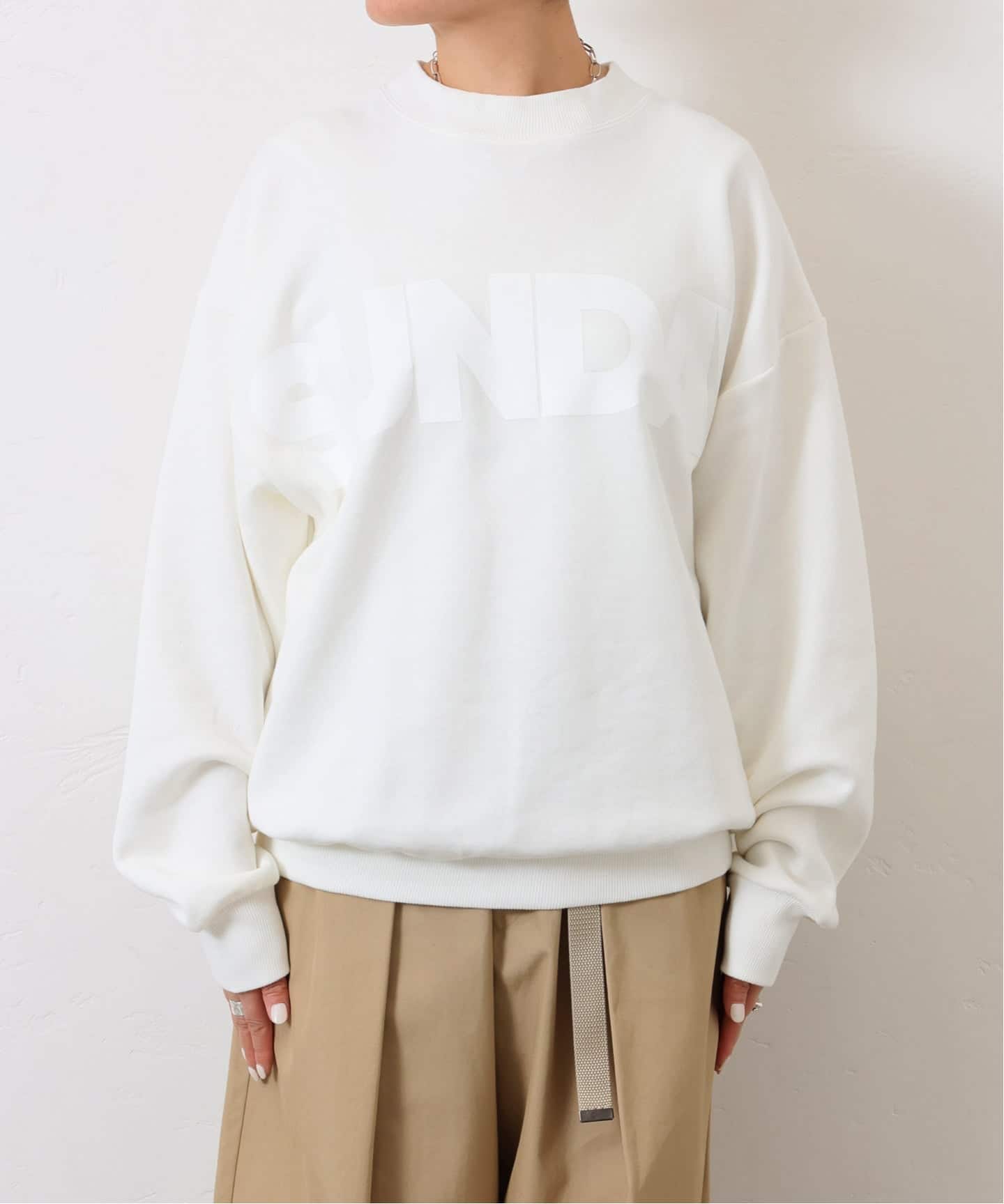 SUNDAY プリントスウェット(スウェット)|journal standard luxe SUNDAY プリントスウェット(スウェット)|journal standard luxe