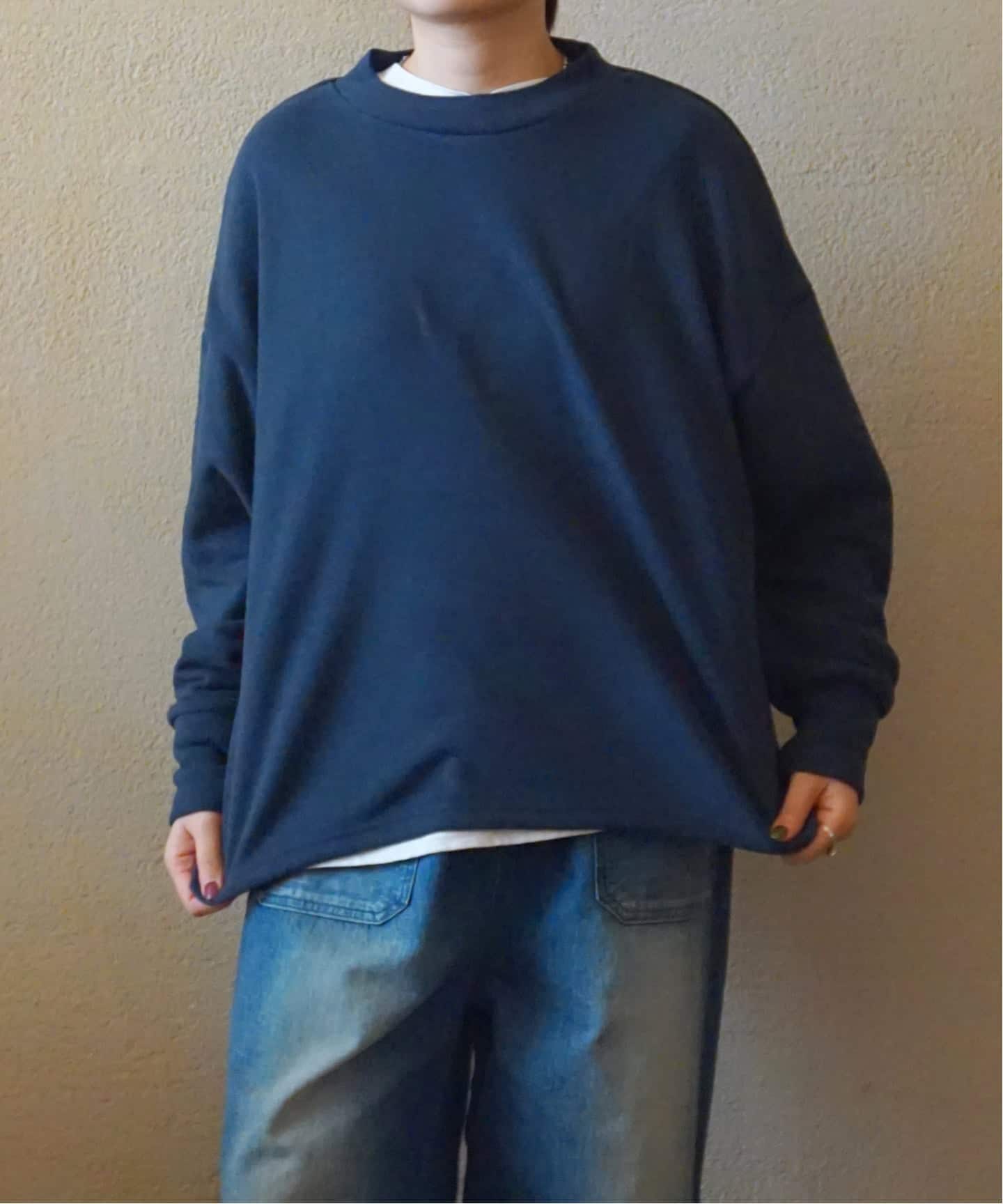 美品✨23SS✨ジャーナルスタンダードラックス　クルーネックスリットプルオーバー journal standard luxe ジャーナルスタンダード ラックス クルーネック