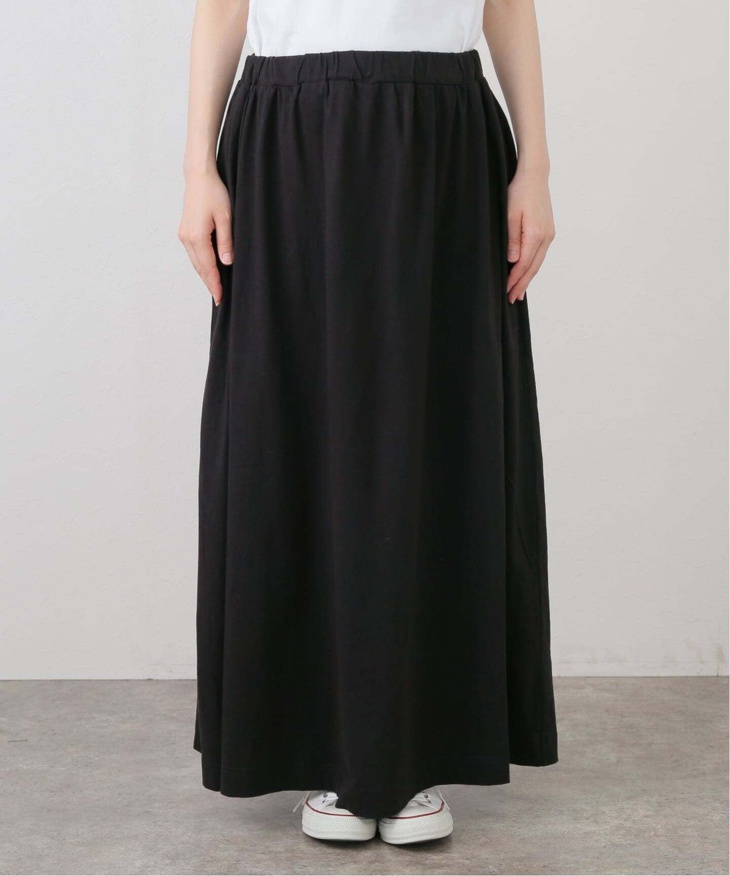 JOURNAL STANDARD LUXE ロングスカート オーガニックコットン スカート（ロング・マキシ丈スカート