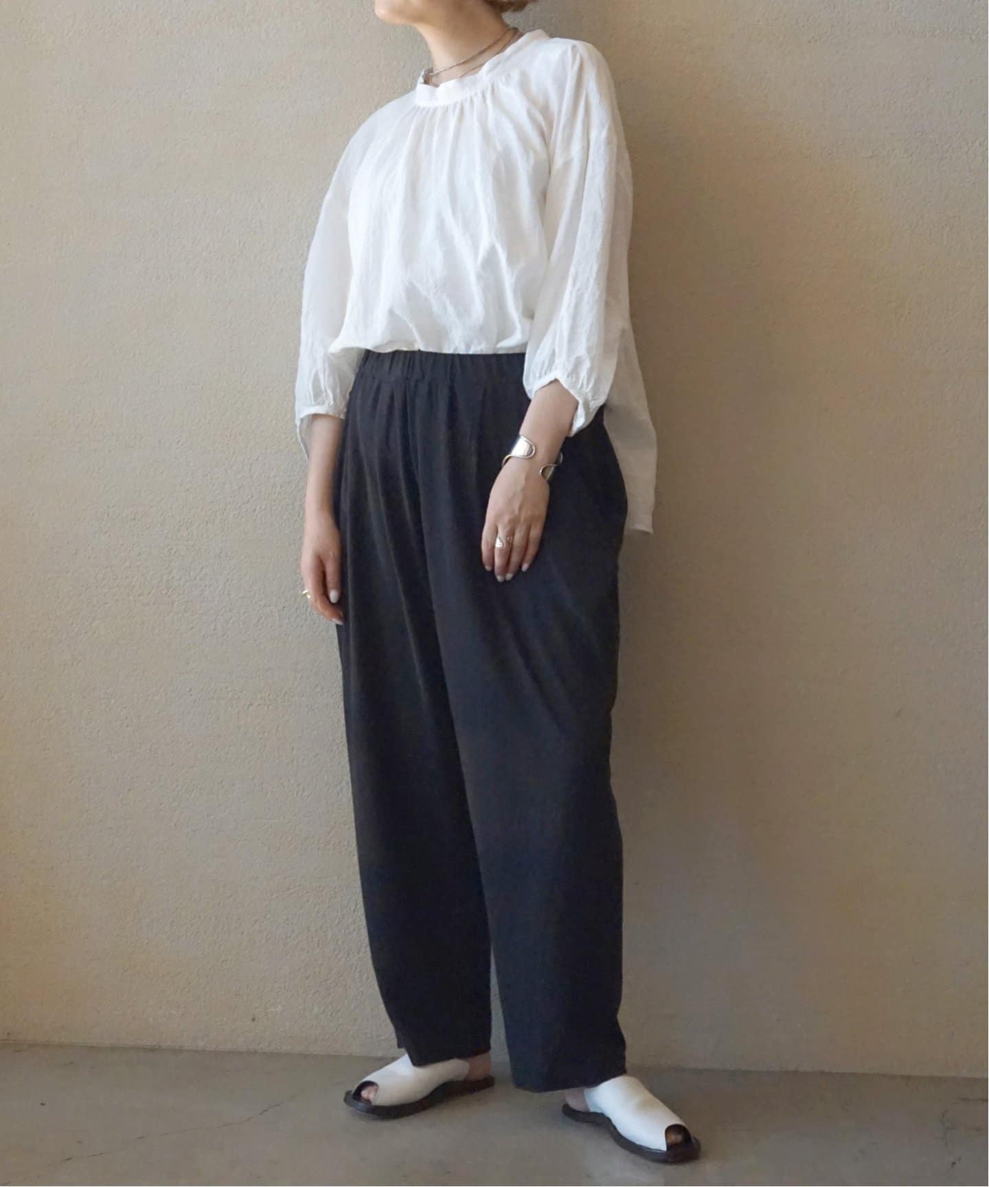 新品未使用！オーガニックコットン リラックスパンツ オーガニックコットン パンツ（その他パンツ）｜journal