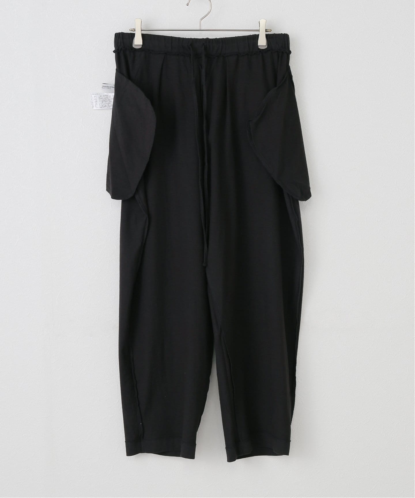 【パドカレ】インドオーガニックコットンパンツ 36 ブラック no8103 パドカレ】インドオーガニックコットンパンツ 36 ブラック