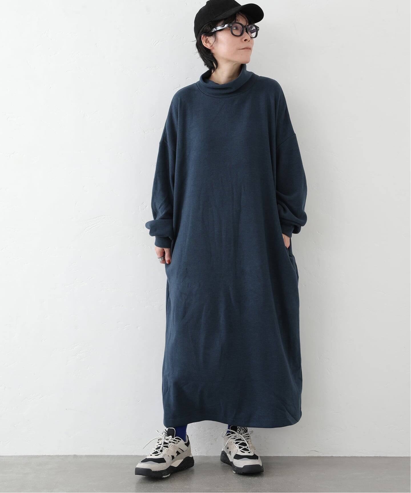 リバージャージ ハイネックワンピース（ワンピース）｜journal