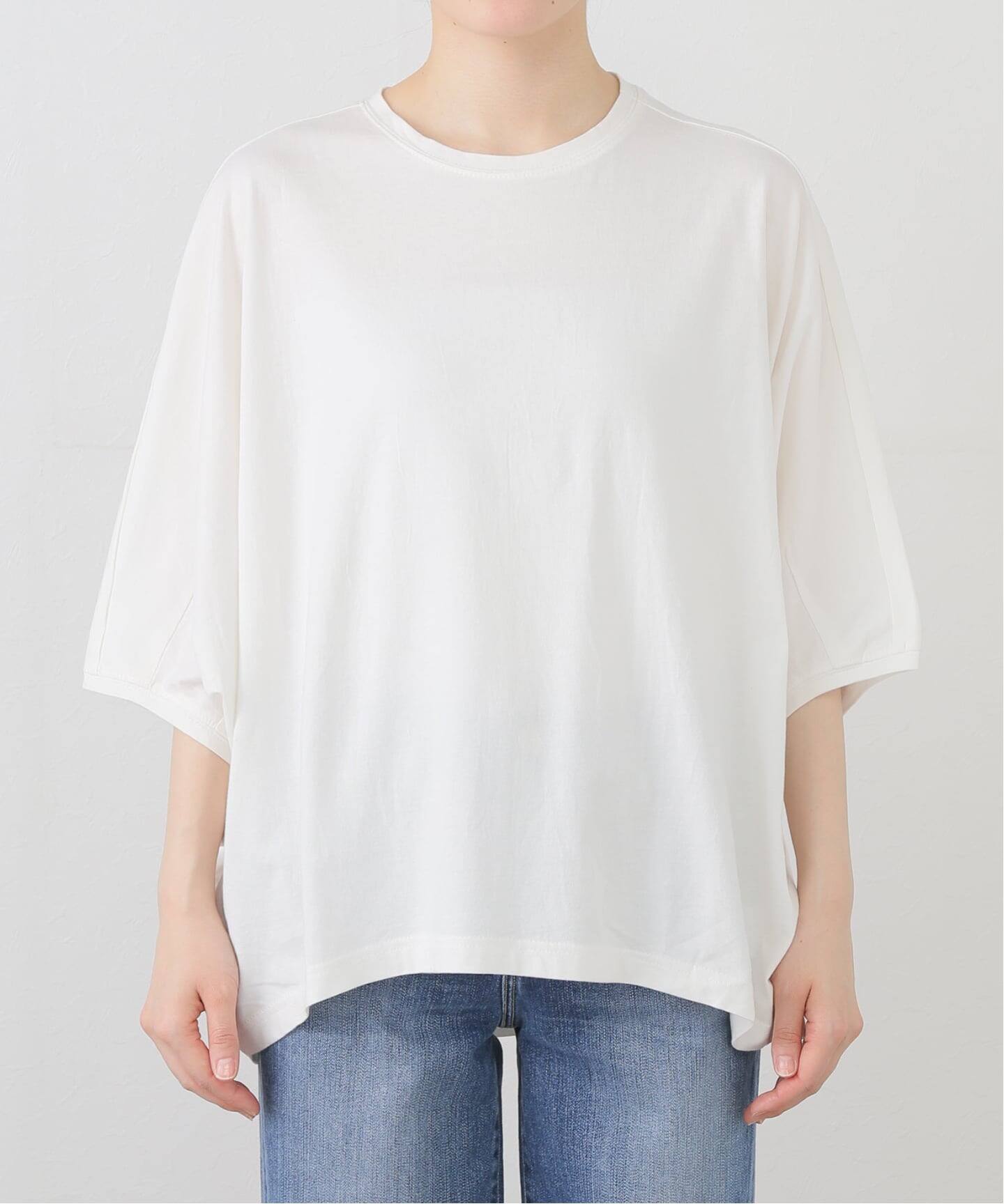 tシャツ オーガニックコットン バルーンプル レディース オーガニックコットン バルーンプル（Tシャツ／カットソー