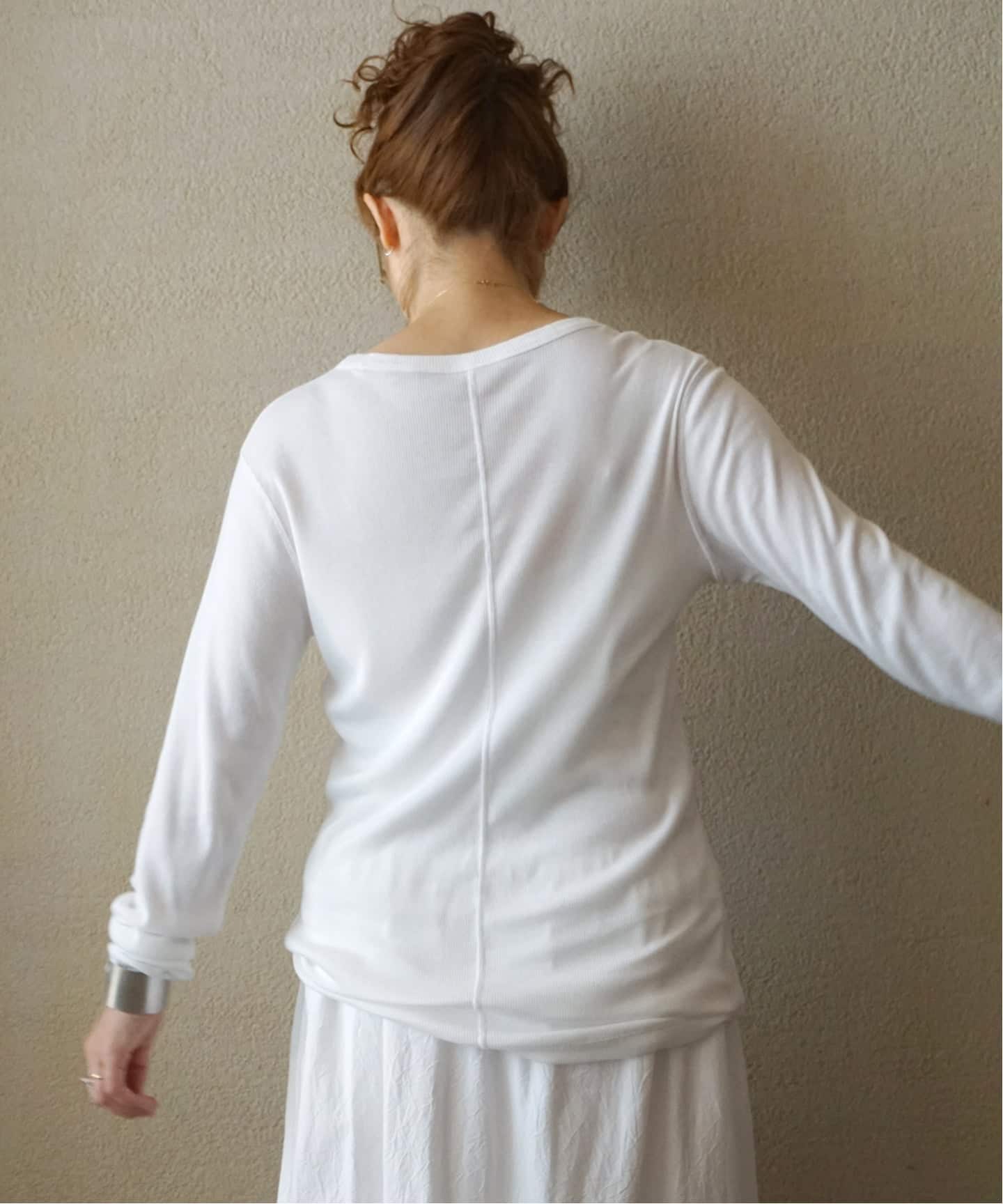 テレコ クルーネックプルオーバー（Tシャツ／カットソー）｜journal